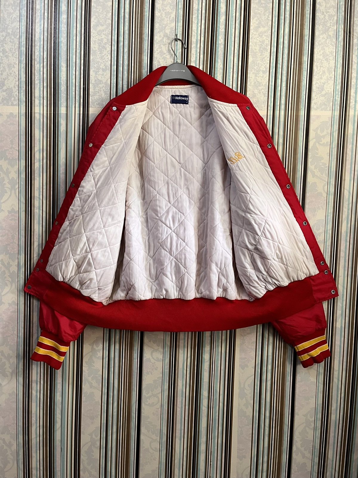 Holloway Vintage 80s varsity two tone #C4 Size US L / EU 52-54 / 3 - 7 Thumbnail