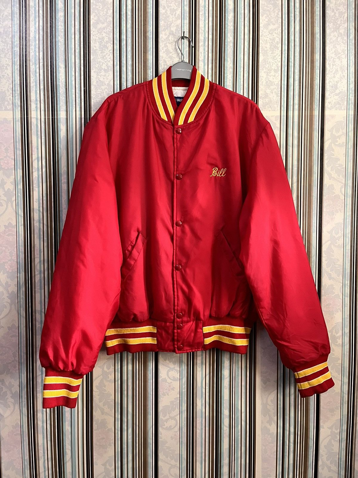 Holloway Vintage 80s varsity two tone #C4 Size US L / EU 52-54 / 3 - 3 Thumbnail