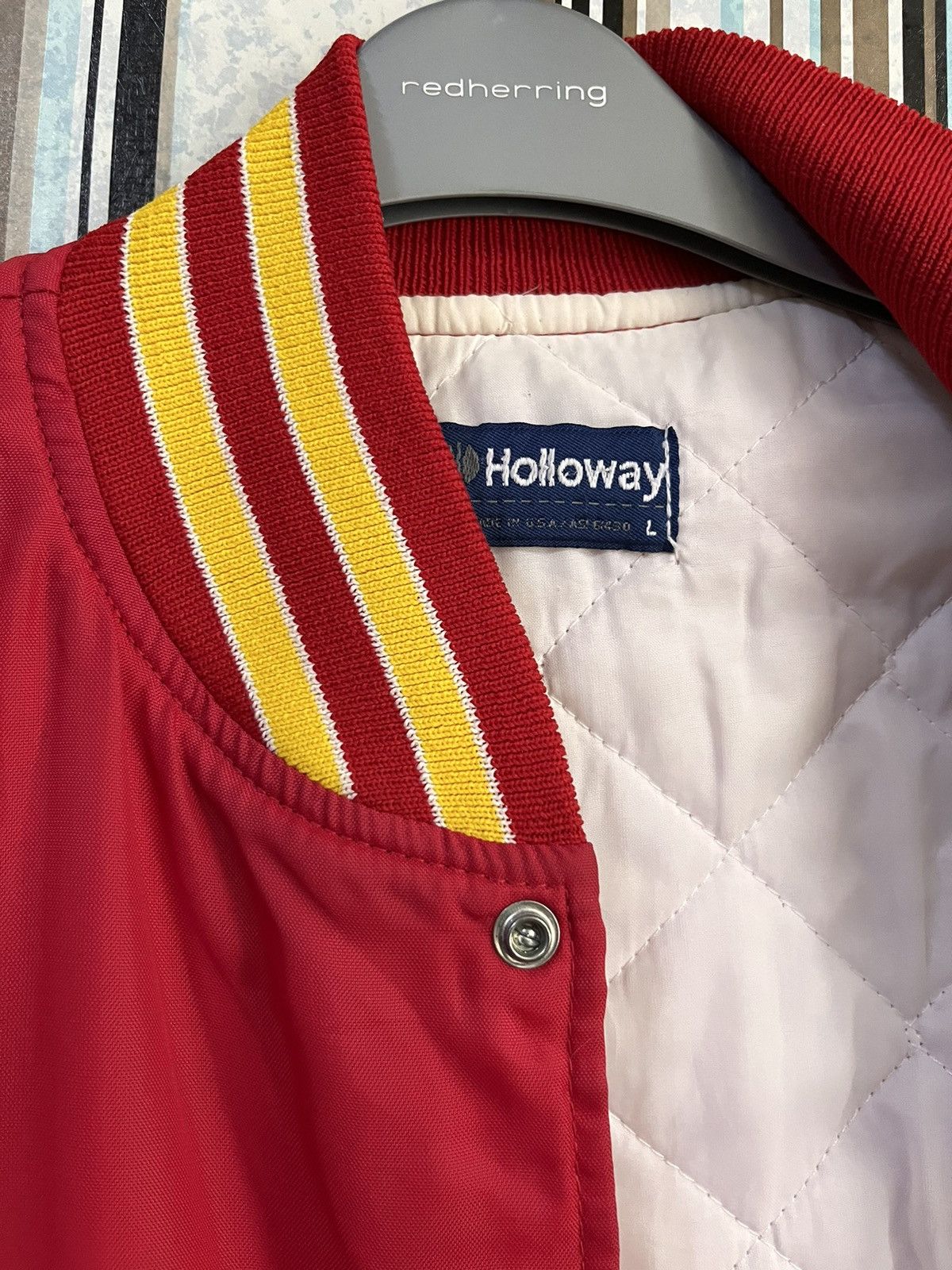 Holloway Vintage 80s varsity two tone #C4 Size US L / EU 52-54 / 3 - 10 Thumbnail