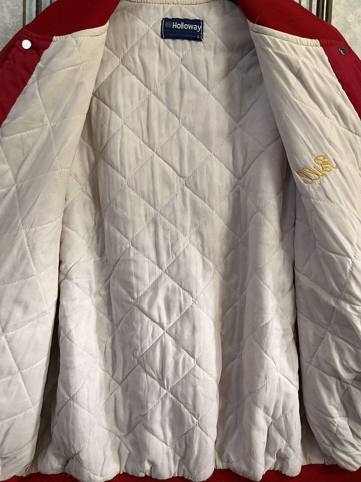 Holloway Vintage 80s varsity two tone #C4 Size US L / EU 52-54 / 3 - 9 Thumbnail