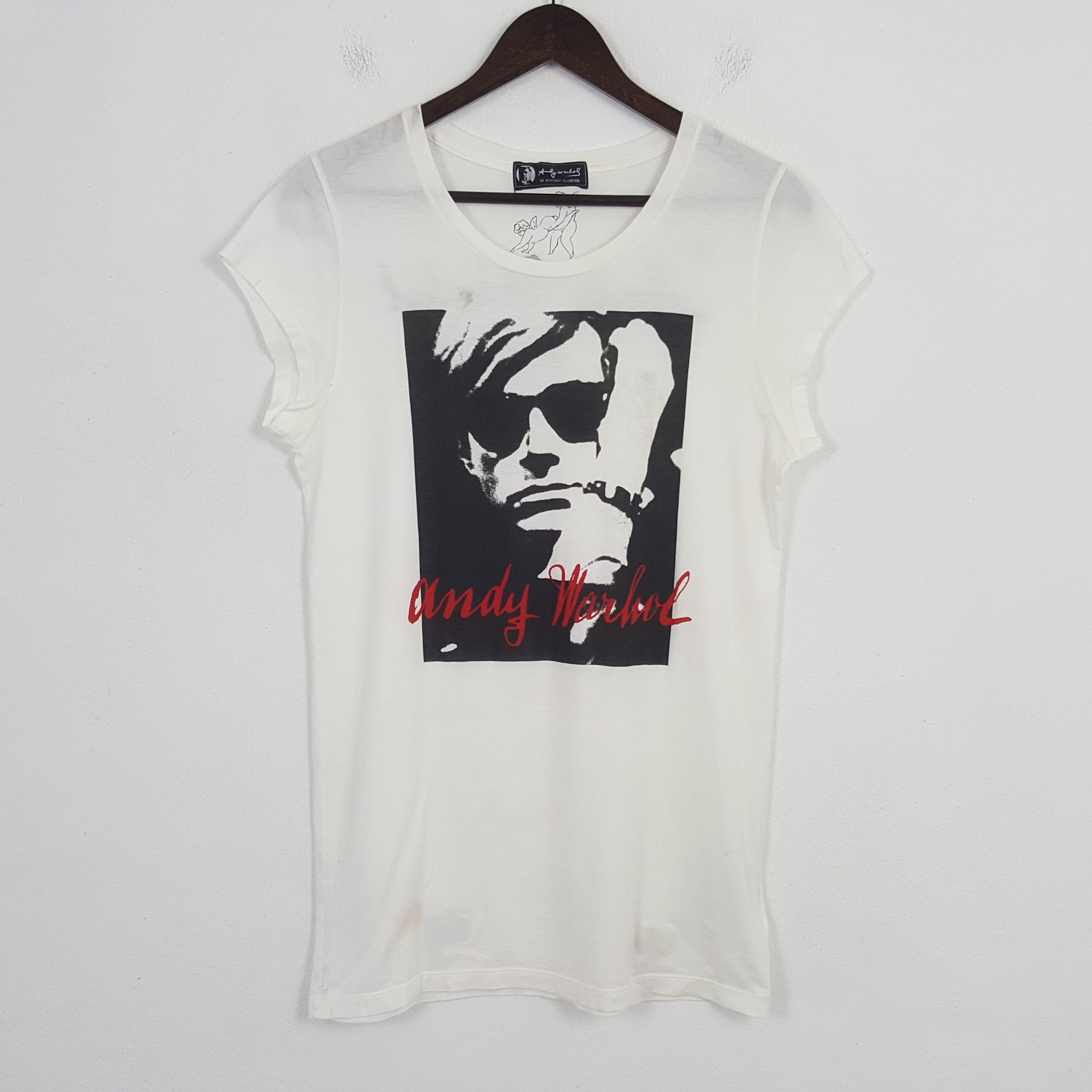 Hysteric Glamour Vintage Andy Warhol x Hysteric Glamour Tshirt Size M / US 6-8 / IT 42-44 - 1 Thumbnail