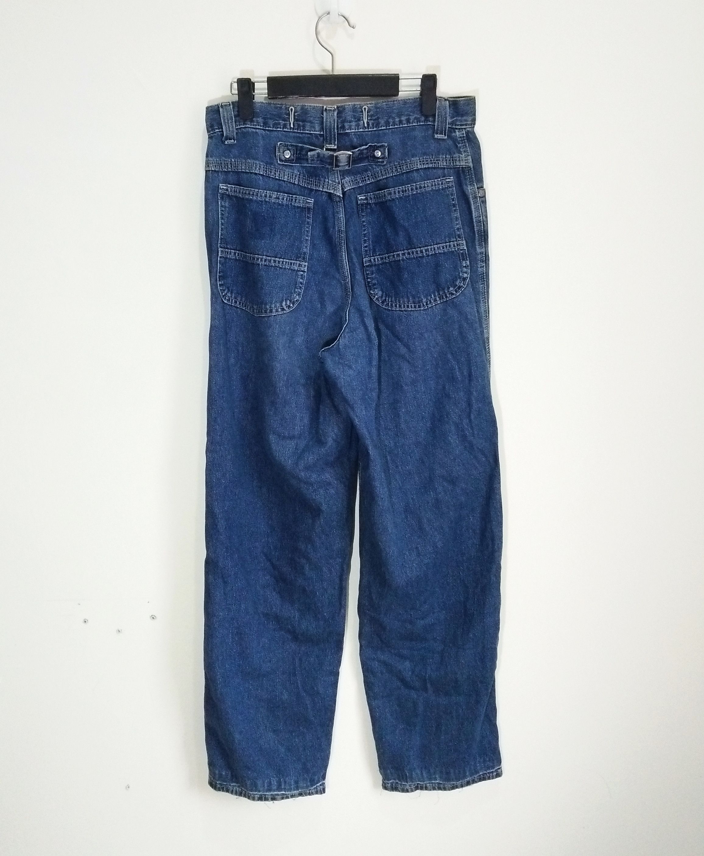 Lee Vintage LEE Riveted Buckle Back Denim Jeans Pants Size US 31 - 1 Thumbnail
