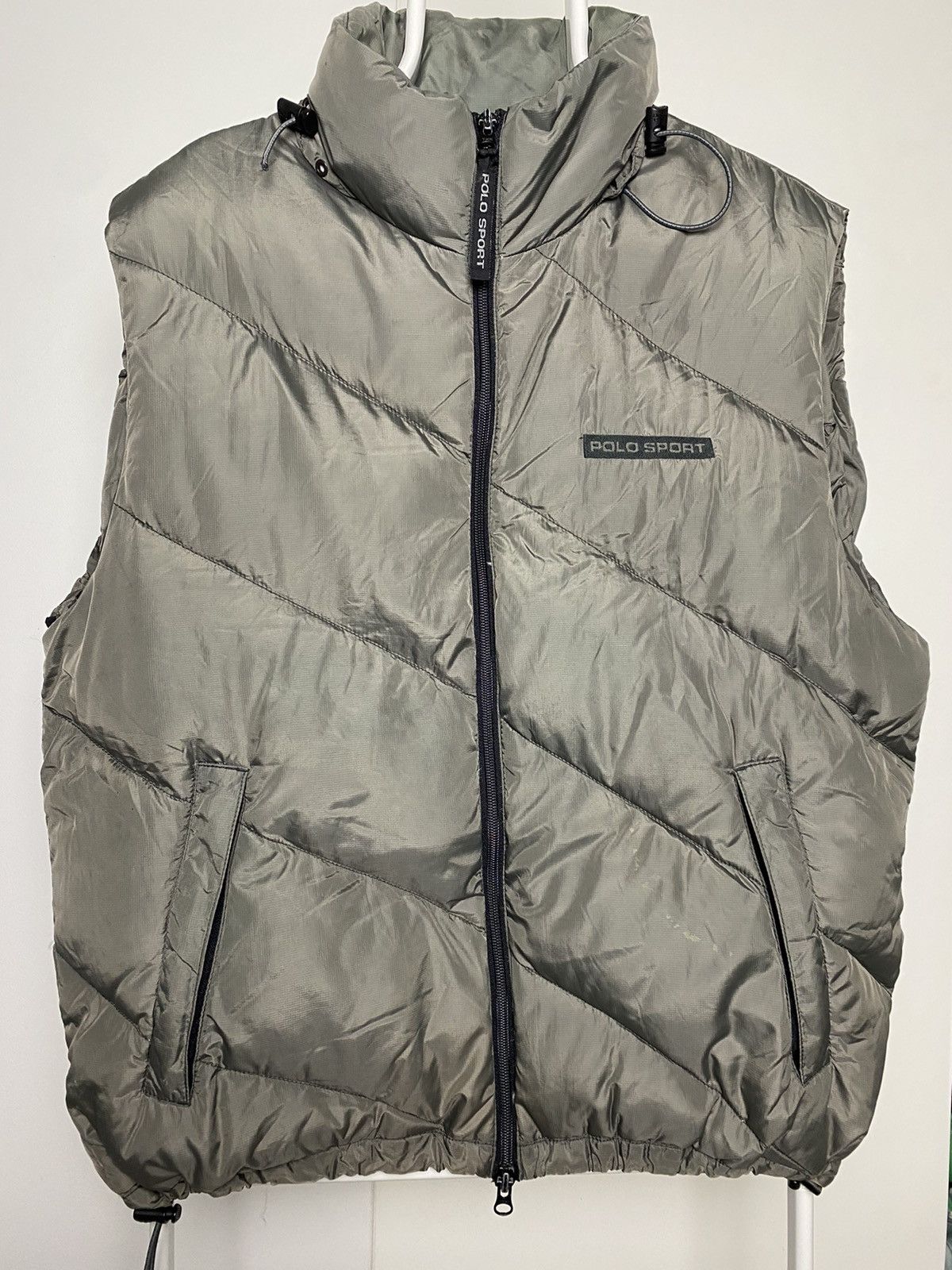 Polo Ralph Lauren Polo Sport vintage khaki green puffer vest Ralph Lauren Size US L / EU 52-54 / 3 - 1 Thumbnail