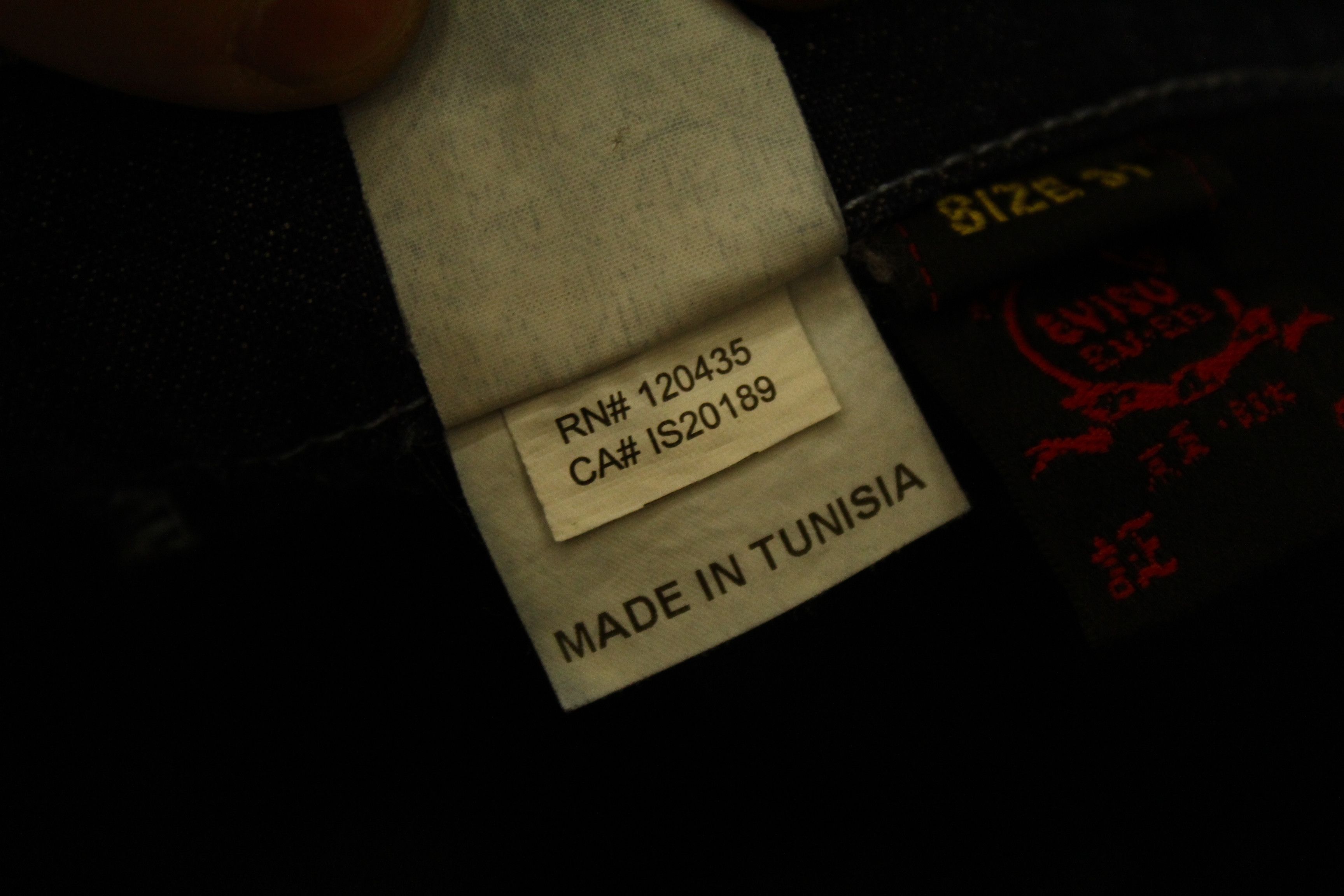 Evisu 💥RARE💥 Evisu EU ED Garment Dyed Denim Blend Pants Size US 32 / EU 48 - 6 Thumbnail