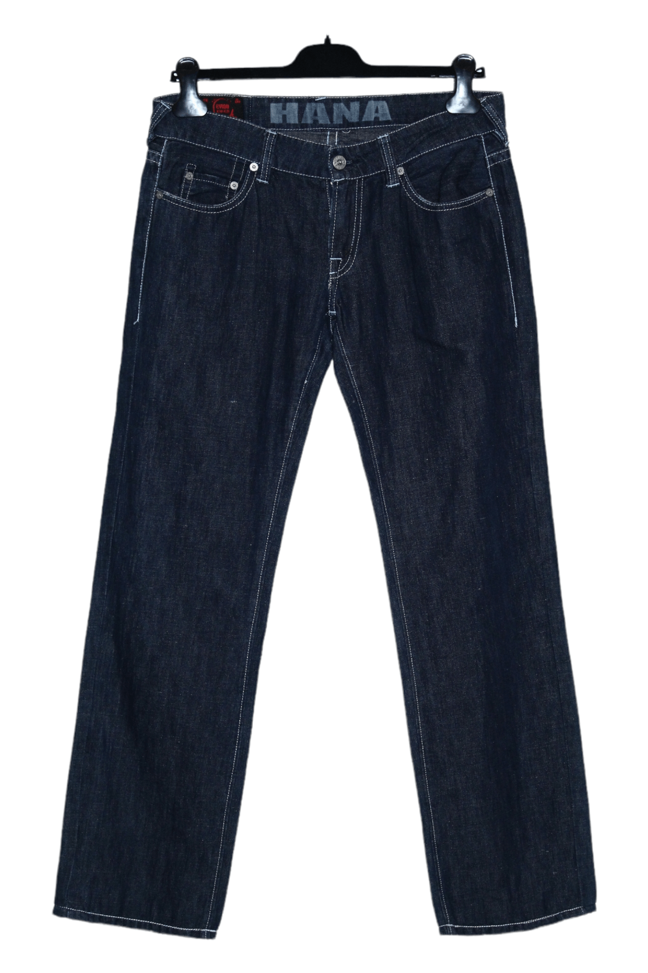 Evisu 💥RARE💥 Evisu EU ED Garment Dyed Denim Blend Pants Size US 32 / EU 48 - 2 Thumbnail