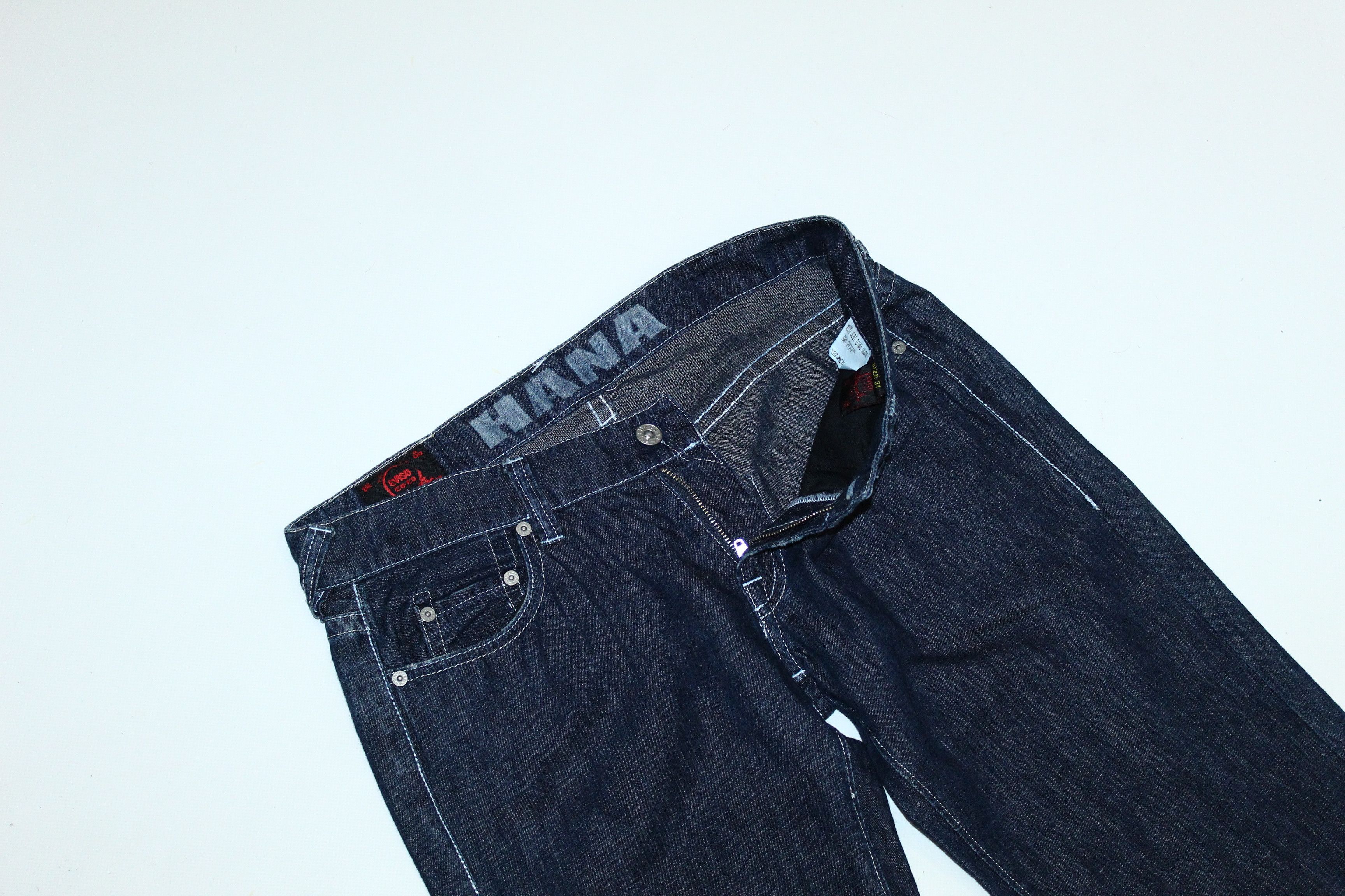 Evisu 💥RARE💥 Evisu EU ED Garment Dyed Denim Blend Pants Size US 32 / EU 48 - 3 Thumbnail