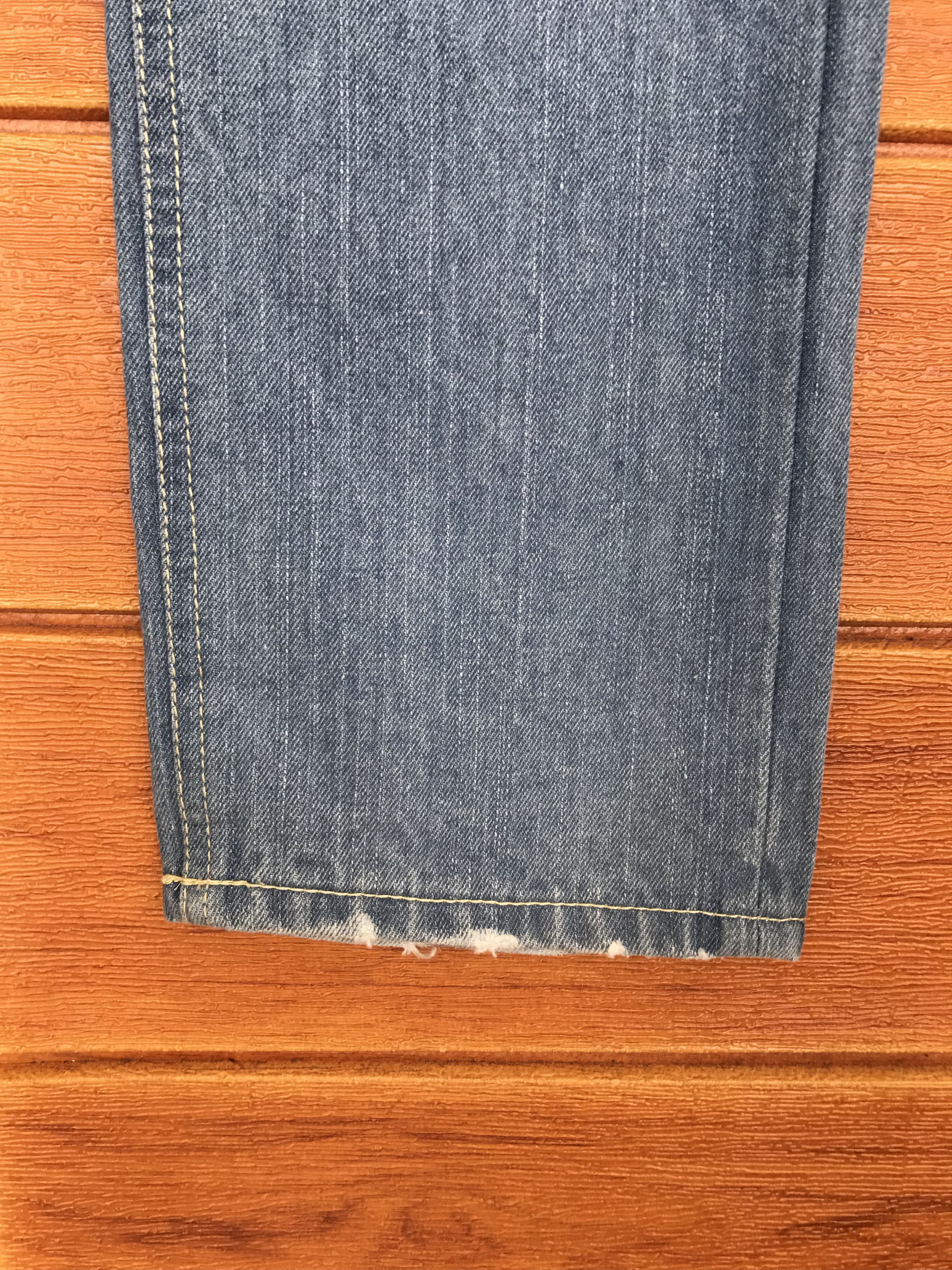 Japanese Brand GRL Distressed Denim Jeans Size US 32 / EU 48 - 10 Thumbnail