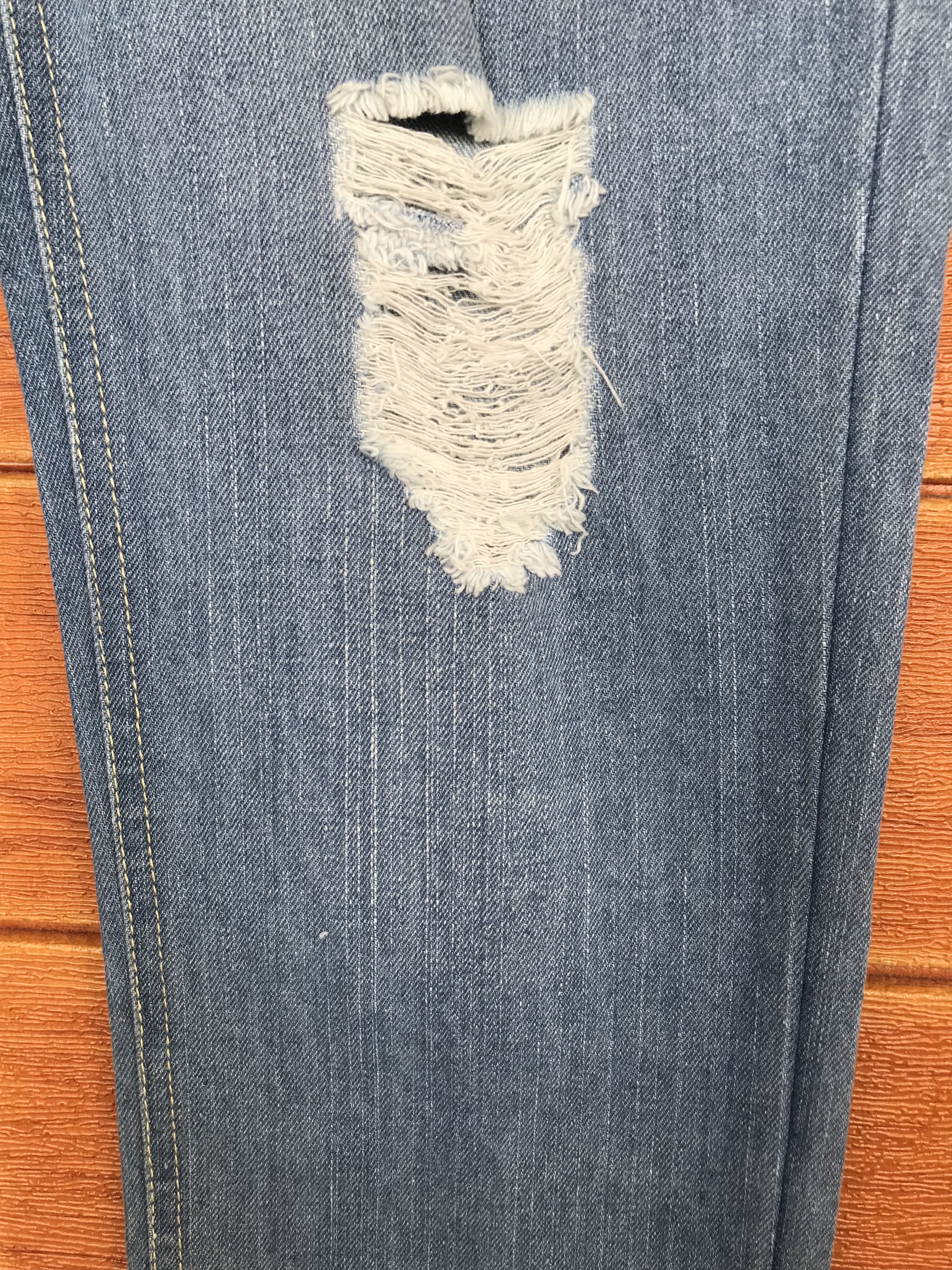 Japanese Brand GRL Distressed Denim Jeans Size US 32 / EU 48 - 8 Thumbnail