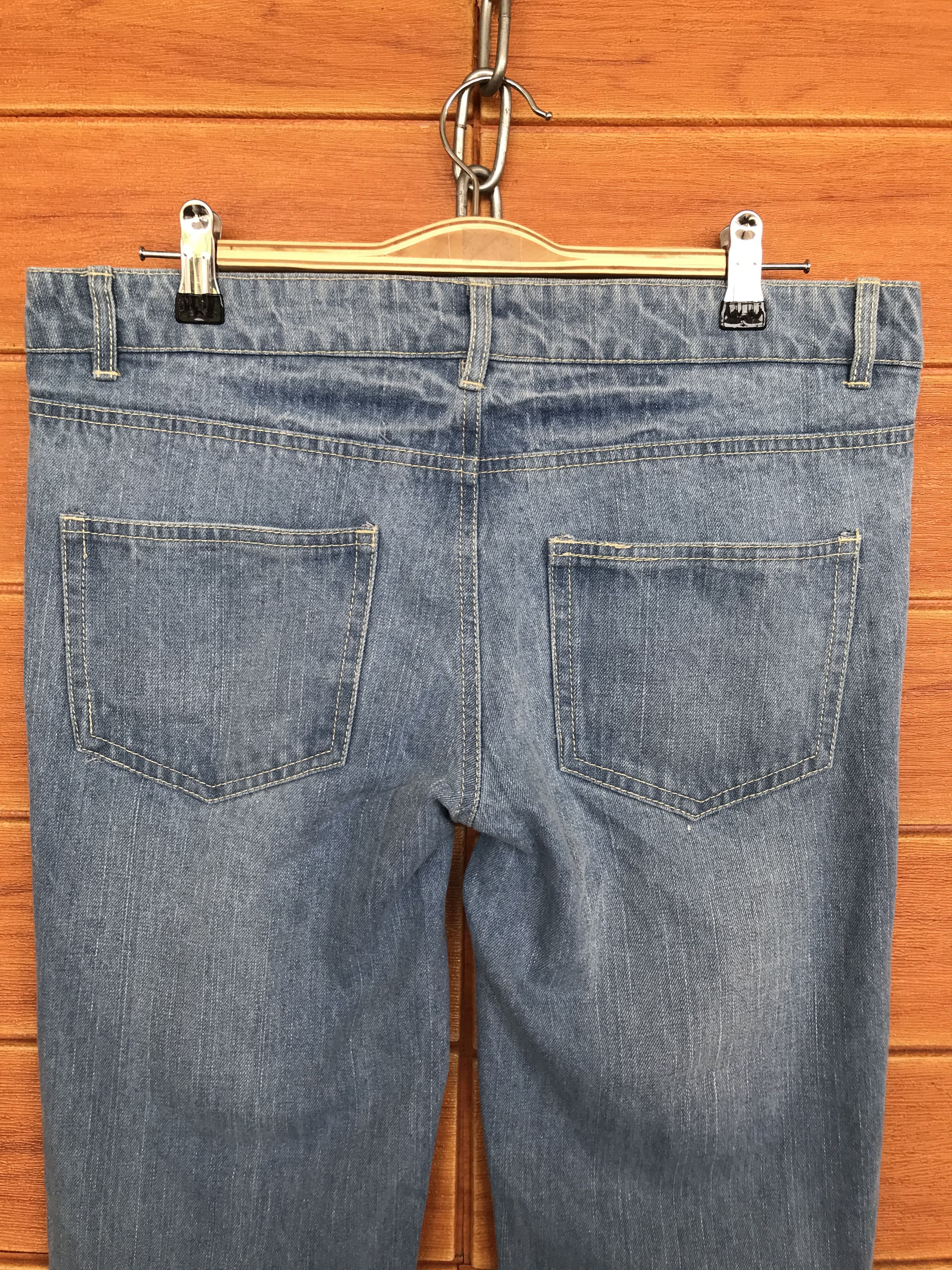 Japanese Brand GRL Distressed Denim Jeans Size US 32 / EU 48 - 12 Thumbnail