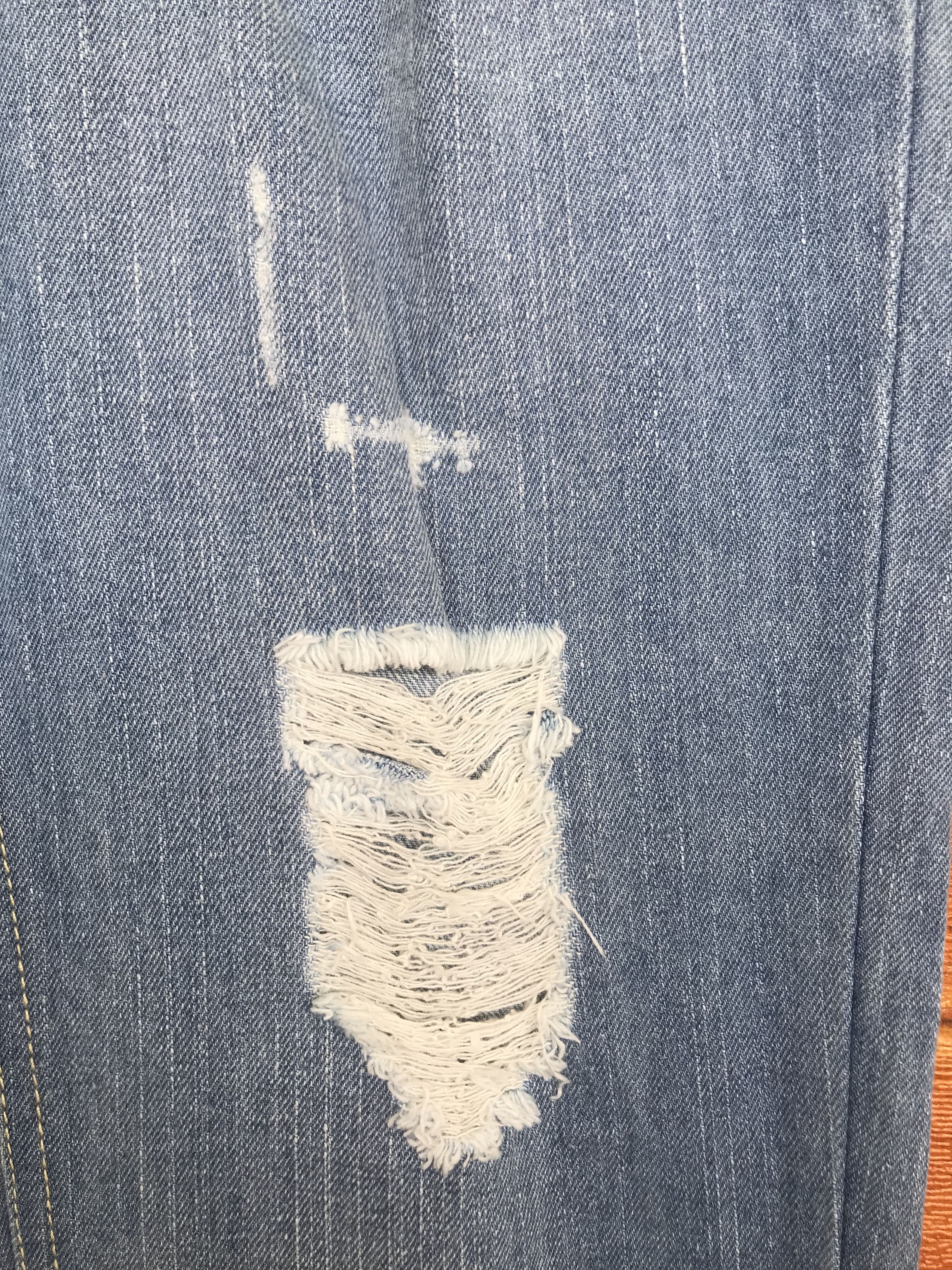 Japanese Brand GRL Distressed Denim Jeans Size US 32 / EU 48 - 6 Thumbnail
