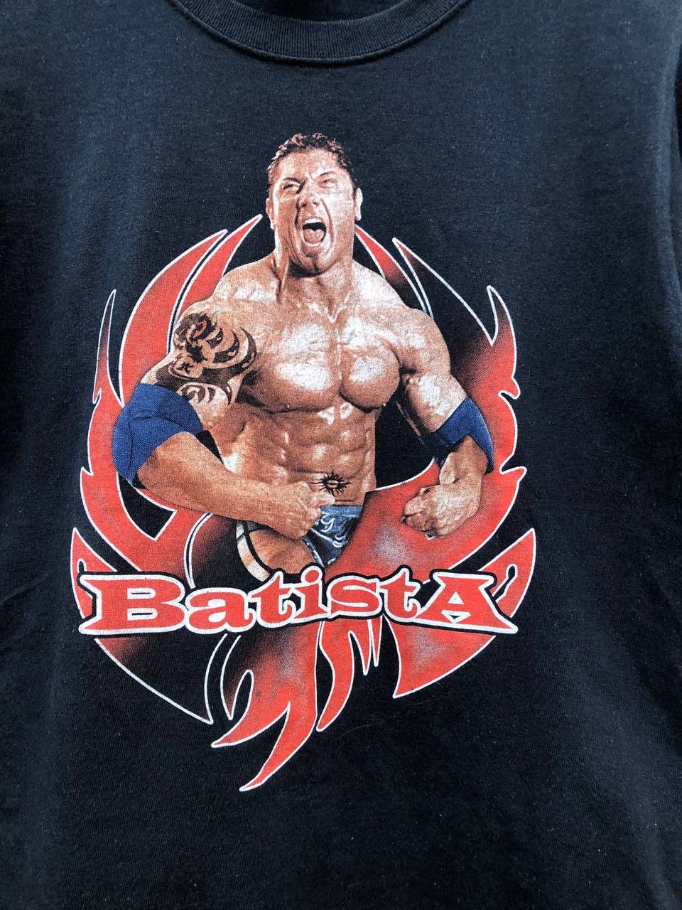 WWE Vintage WWE Batista Wrestling Tee Size US S / EU 44-46 / 1 - 2 Thumbnail