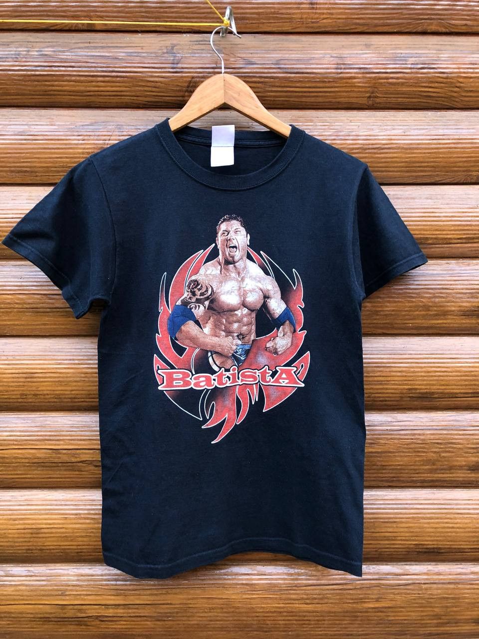 WWE Vintage WWE Batista Wrestling Tee Size US S / EU 44-46 / 1 - 1 Thumbnail