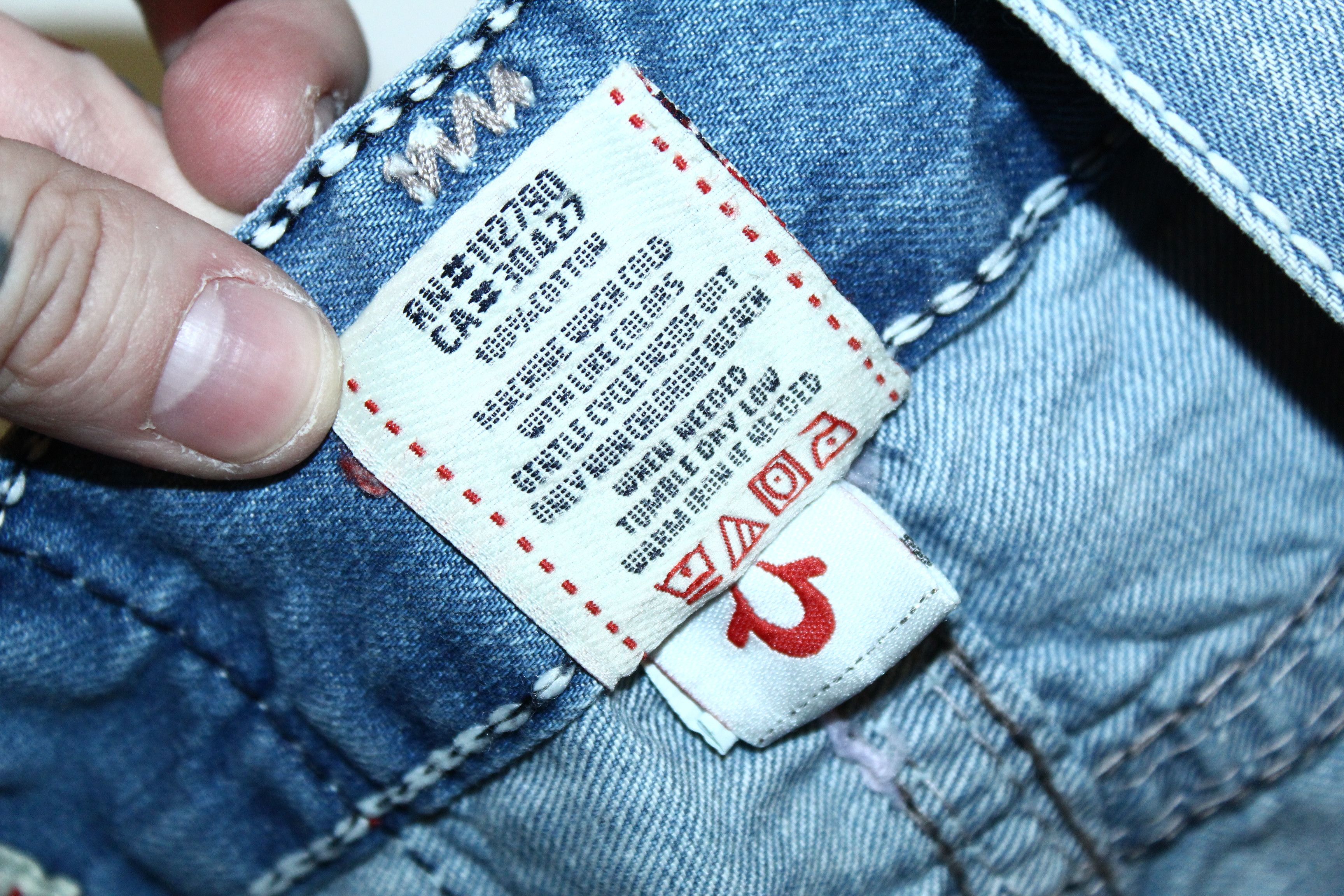 True Religion Vtg True Religion Blue Fading Denim Straight Leg Jeans Size US 30 / EU 46 - 7 Thumbnail