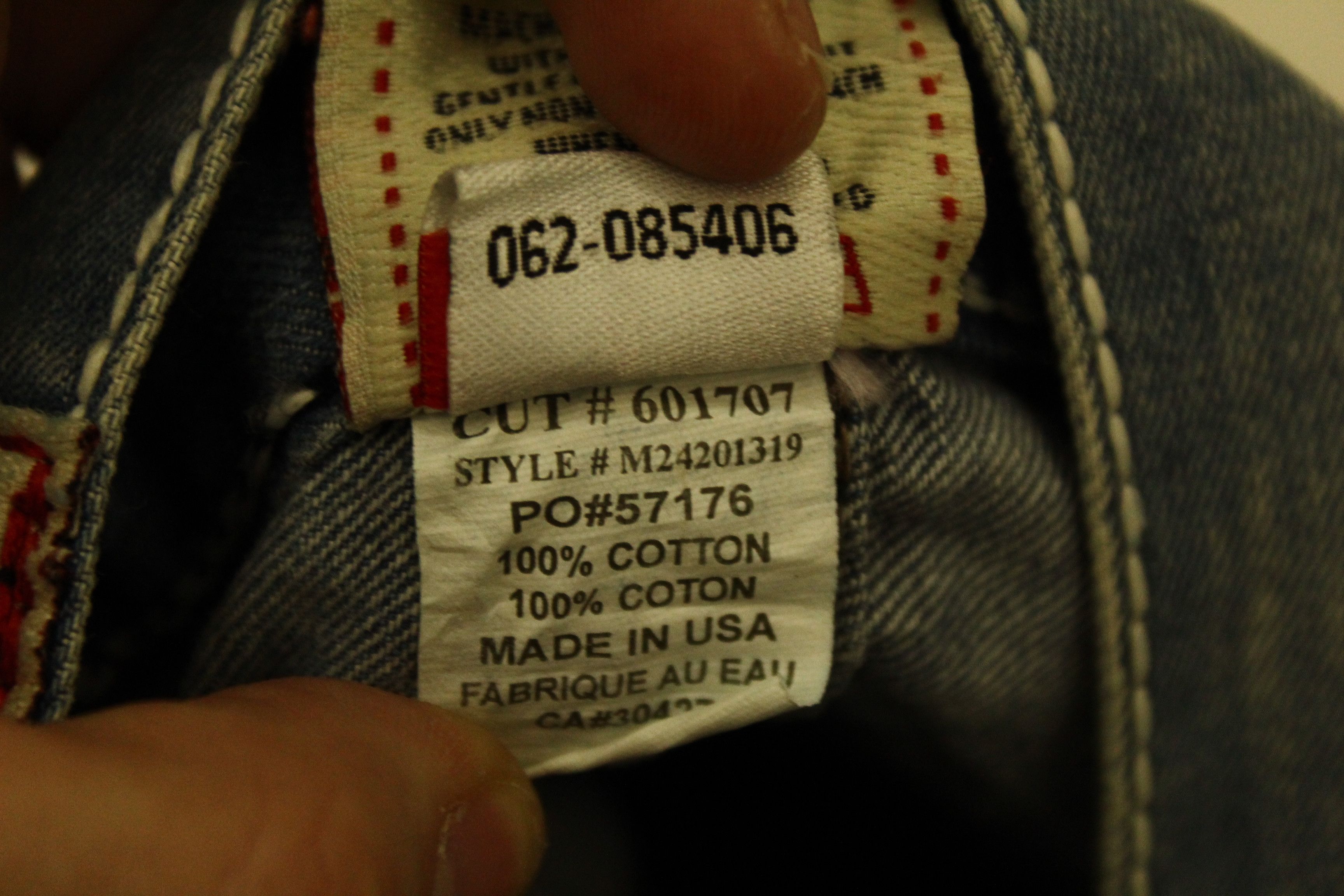 True Religion Vtg True Religion Blue Fading Denim Straight Leg Jeans Size US 30 / EU 46 - 8 Thumbnail