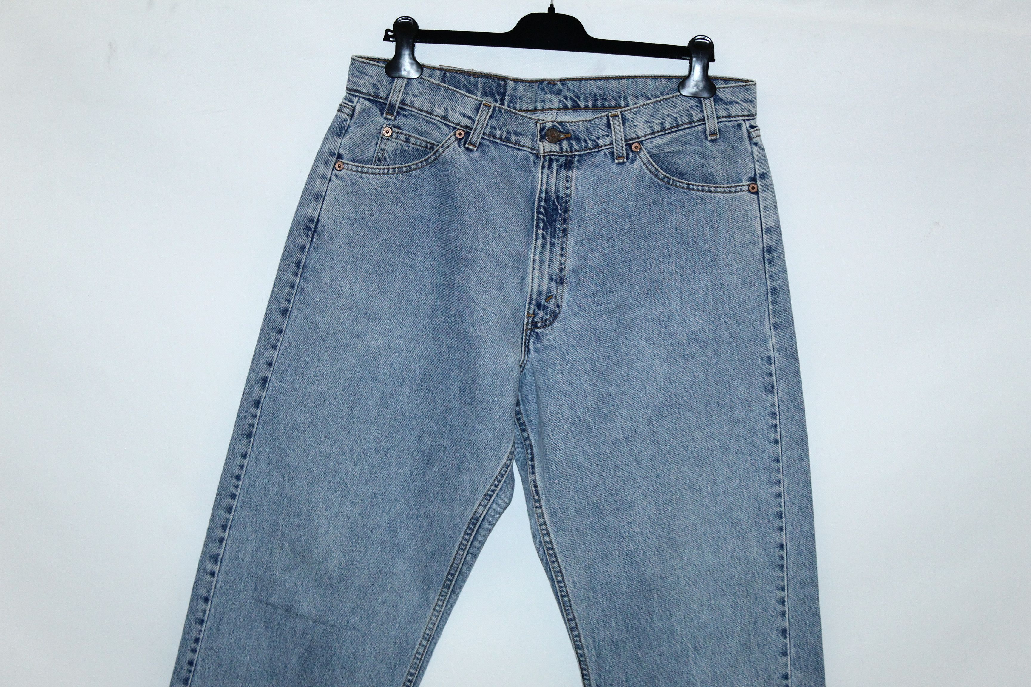 Levi's 90s Vtg Levi's 565 Orange Tab Stonewash Baggy Jeans Size US 36 / EU 52 - 5 Thumbnail