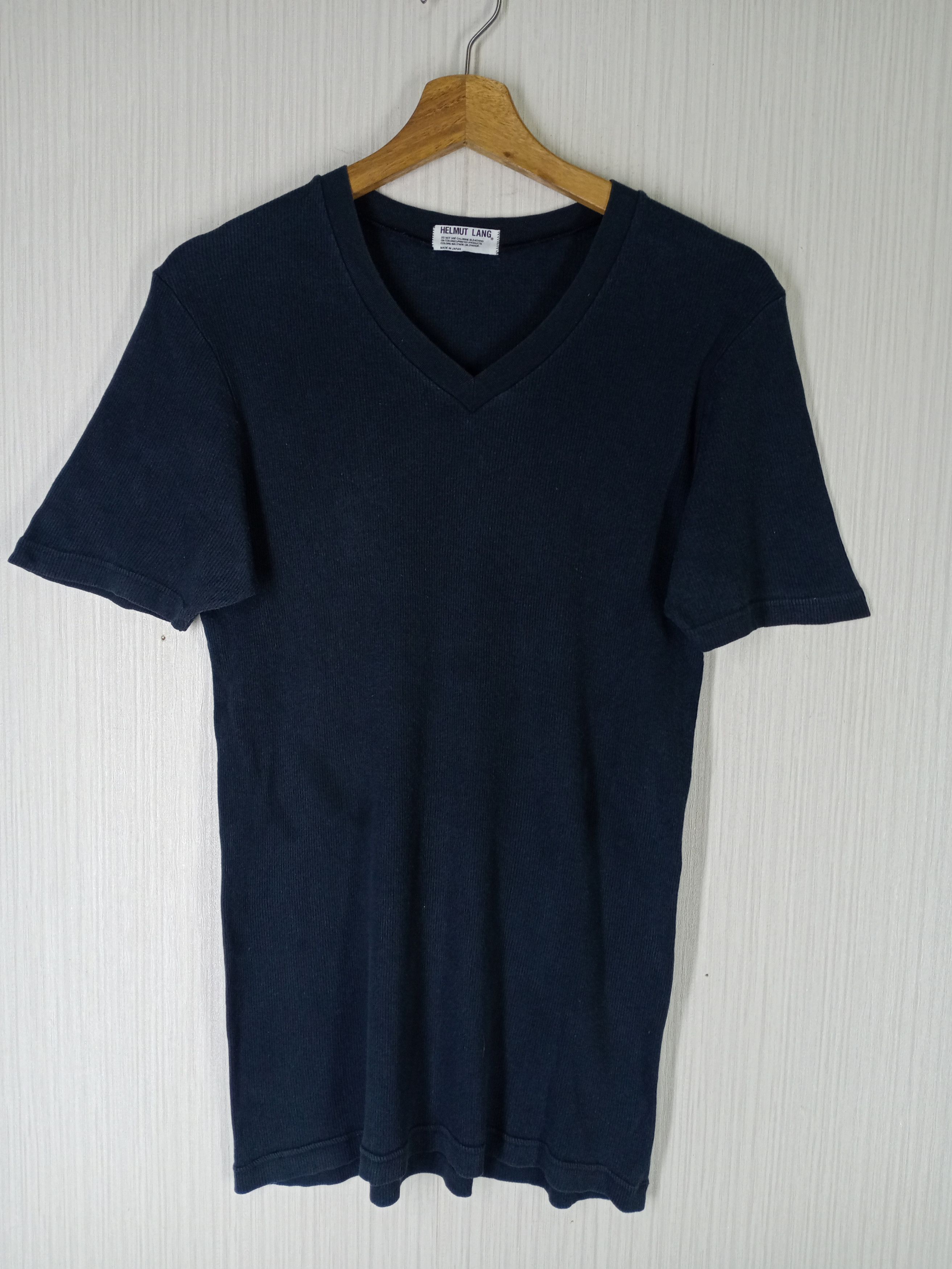 Helmut Lang Rare Vintage Helmut Lang Tshirt Size US L / EU 52-54 / 3 - 1 Thumbnail