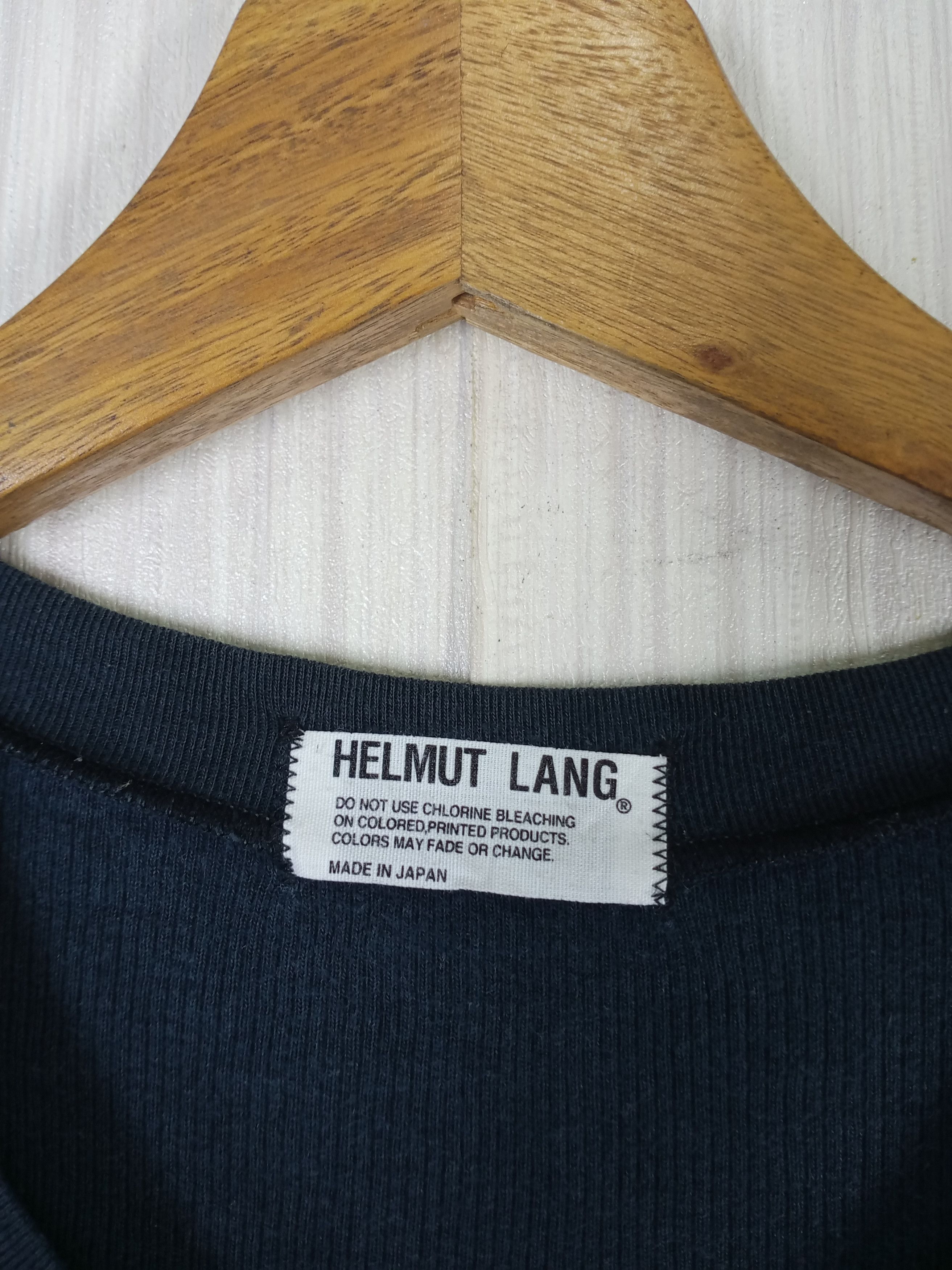 Helmut Lang Rare Vintage Helmut Lang Tshirt Size US L / EU 52-54 / 3 - 3 Thumbnail