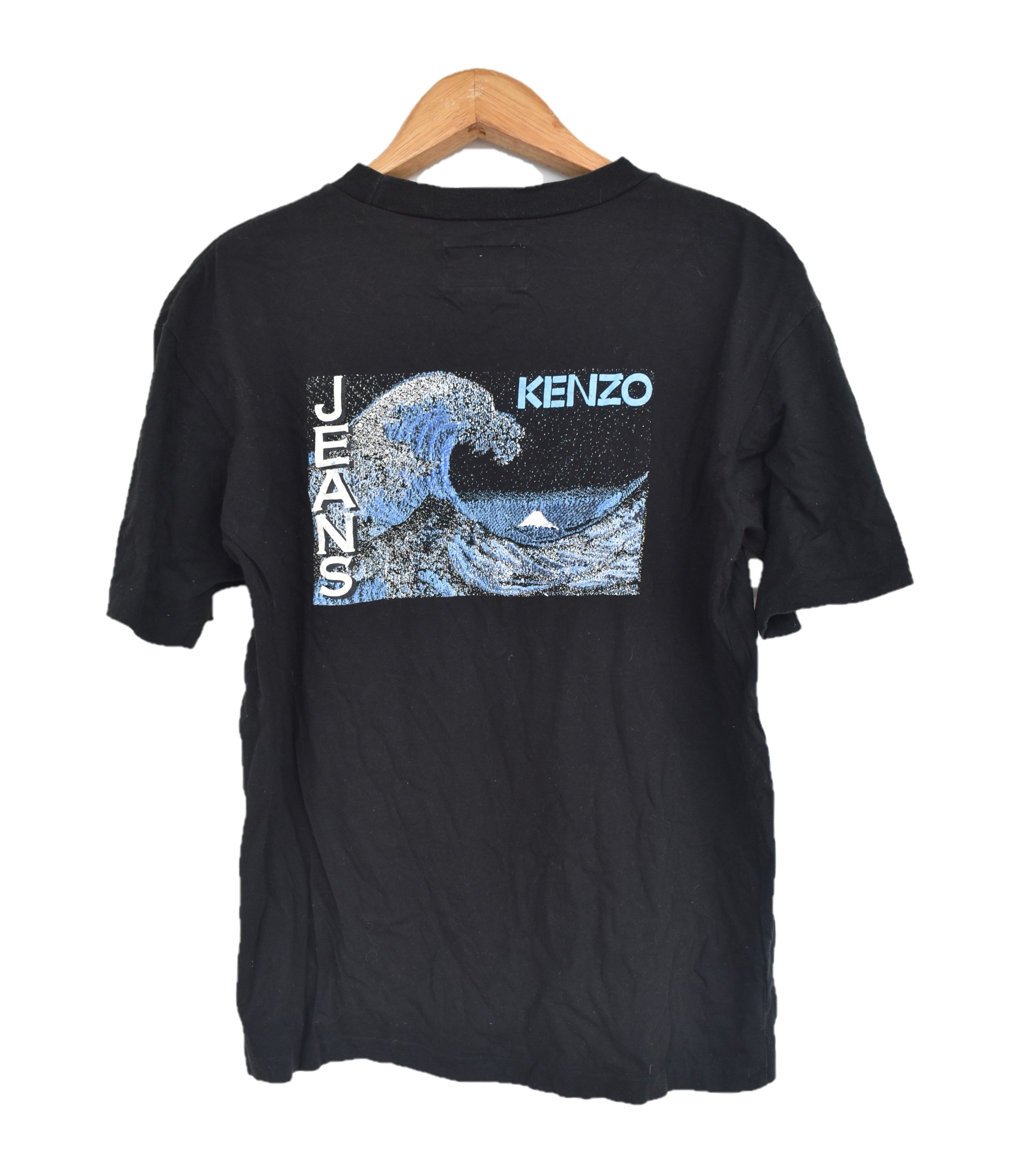 Kenzo × Vintage Vintage Kenzo Big Logo Tees Size US M / EU 48-50 / 2 - 1 Thumbnail