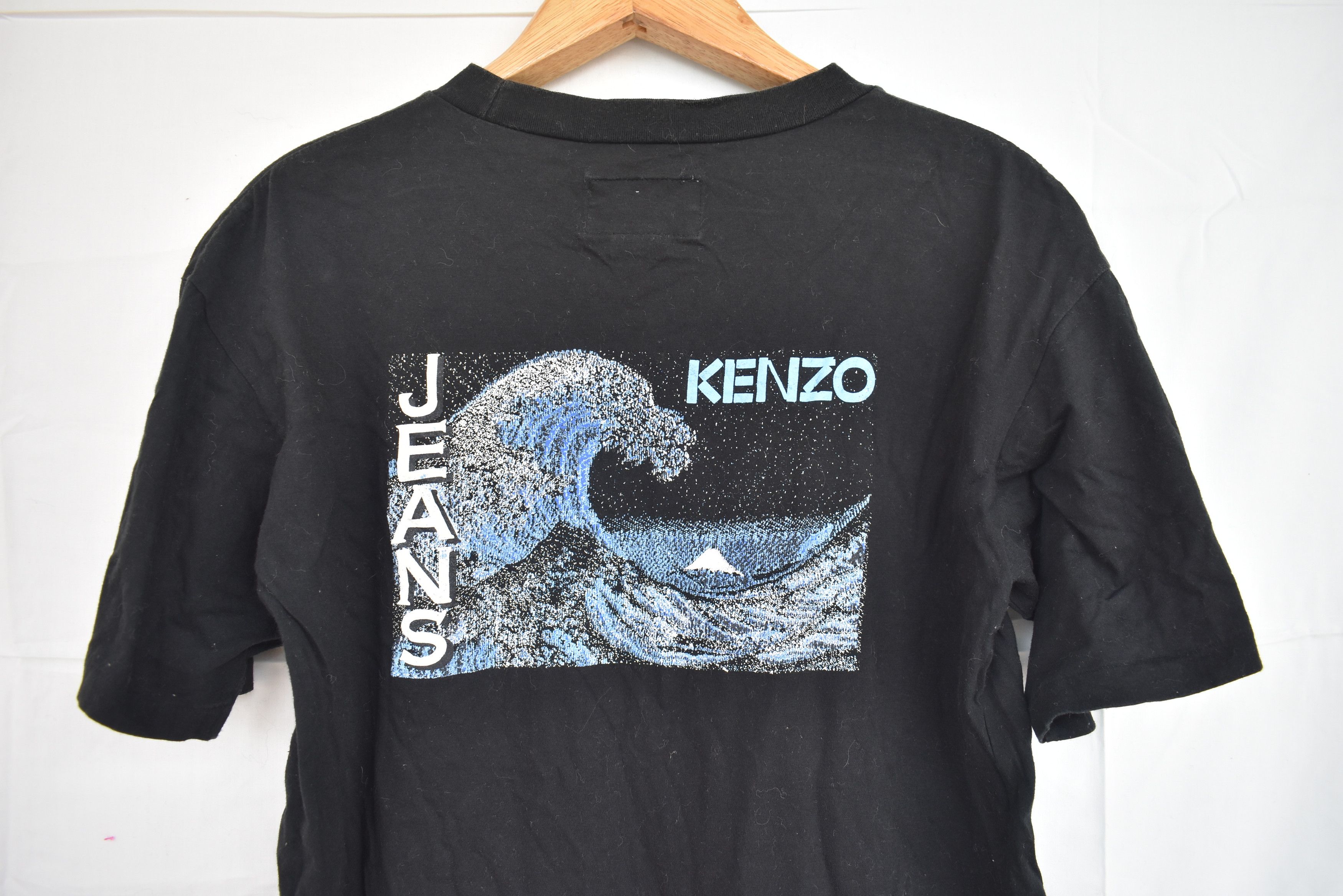Kenzo × Vintage Vintage Kenzo Big Logo Tees Size US M / EU 48-50 / 2 - 2 Thumbnail