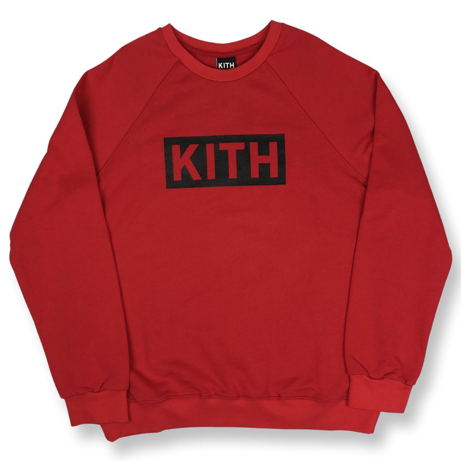 Kith KITH Box Logo Red Sweatshirt Size US L / EU 52-54 / 3 - 3 Thumbnail