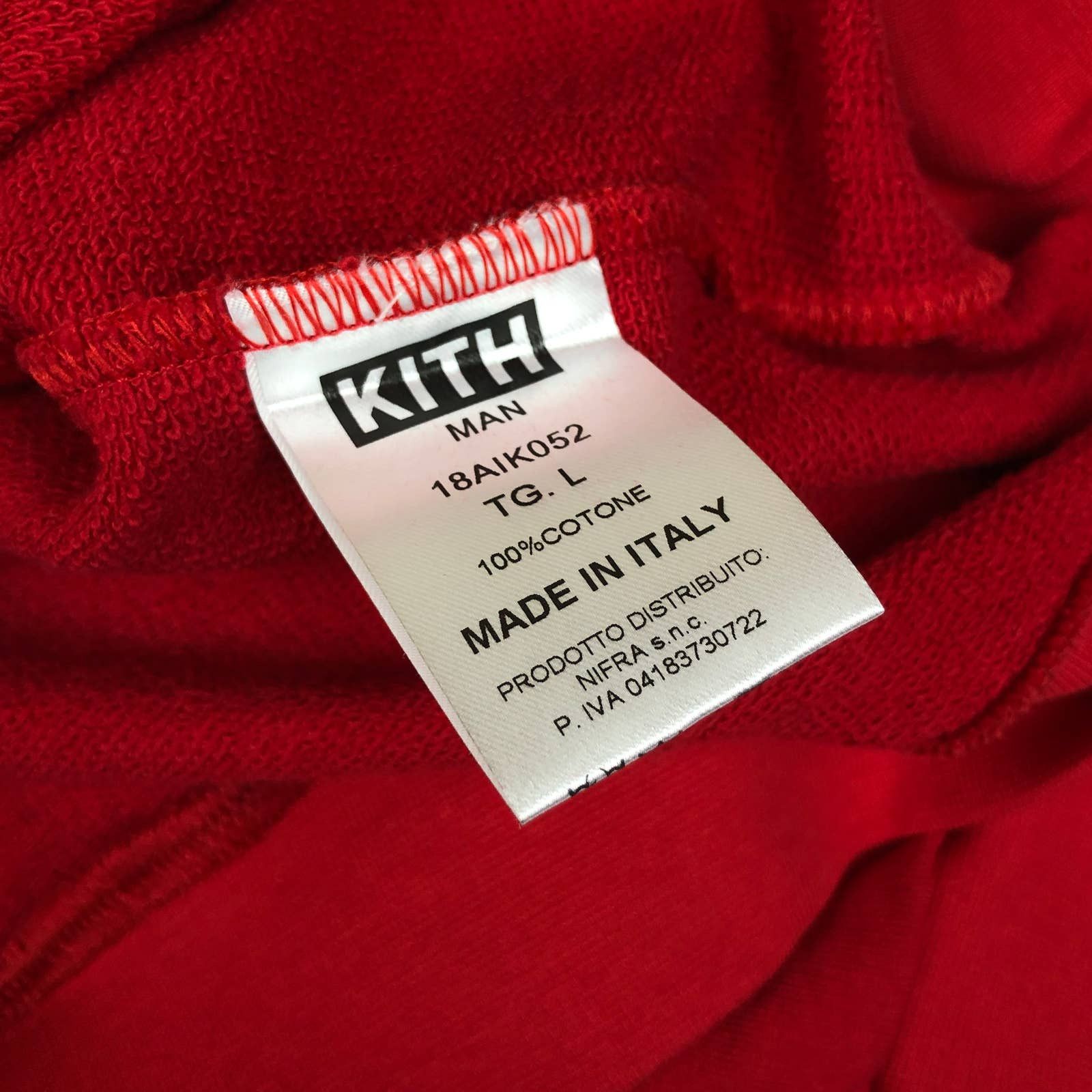 Kith KITH Box Logo Red Sweatshirt Size US L / EU 52-54 / 3 - 5 Thumbnail