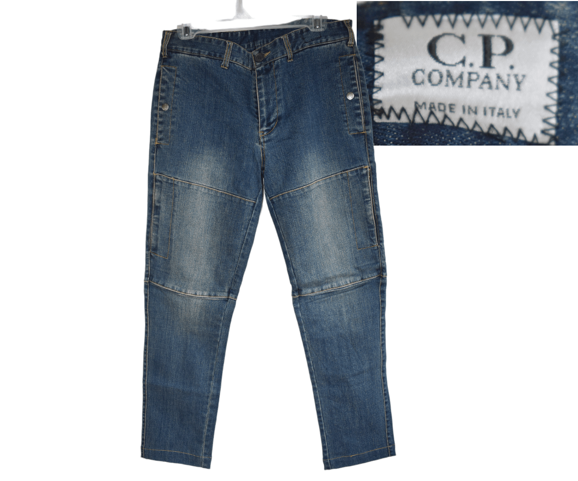 C.P. Company × Vintage A087 C.P Company Double Knee Jeans Size 32 Size US 32 / EU 48 - 1 Thumbnail