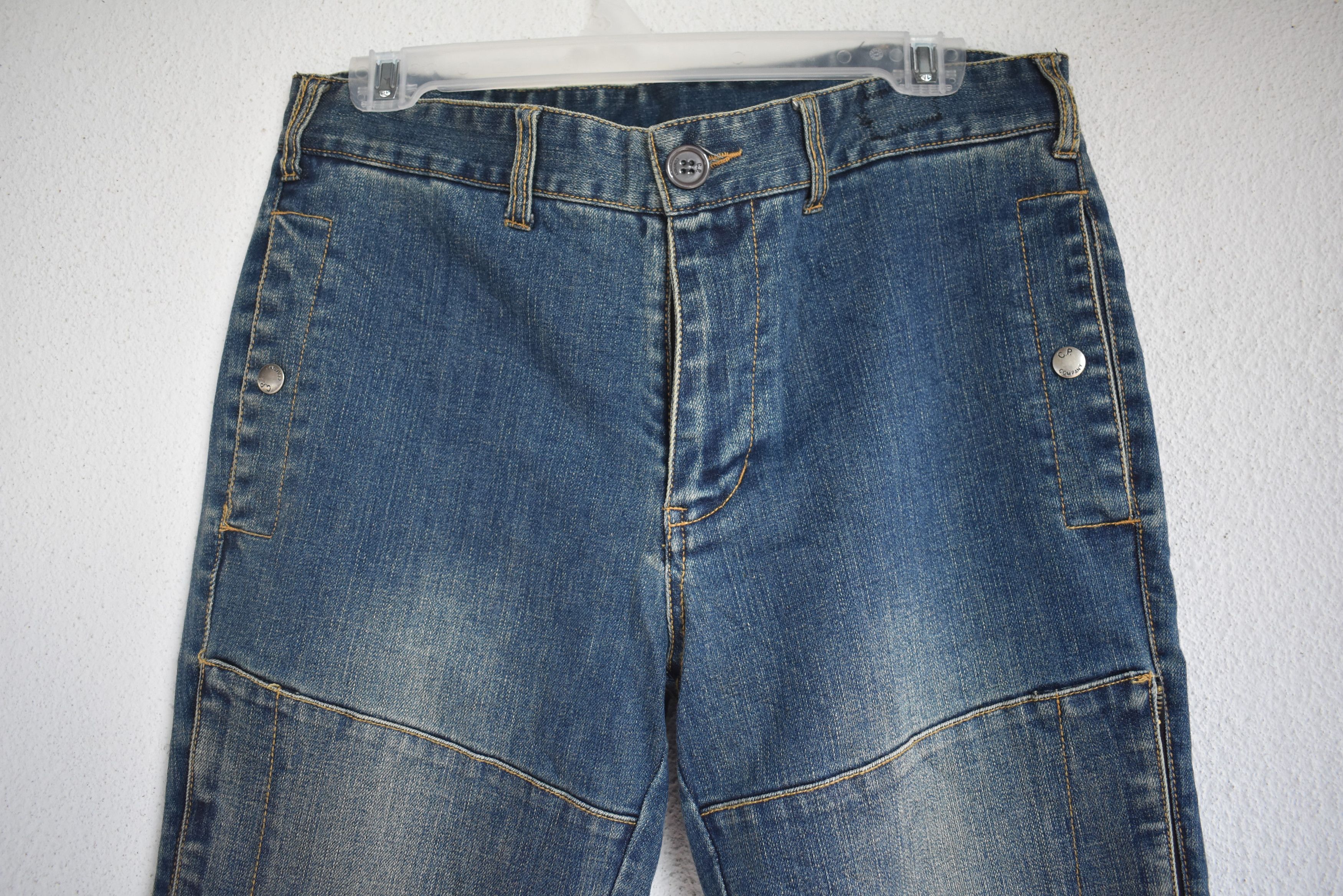 C.P. Company × Vintage A087 C.P Company Double Knee Jeans Size 32 Size US 32 / EU 48 - 4 Thumbnail