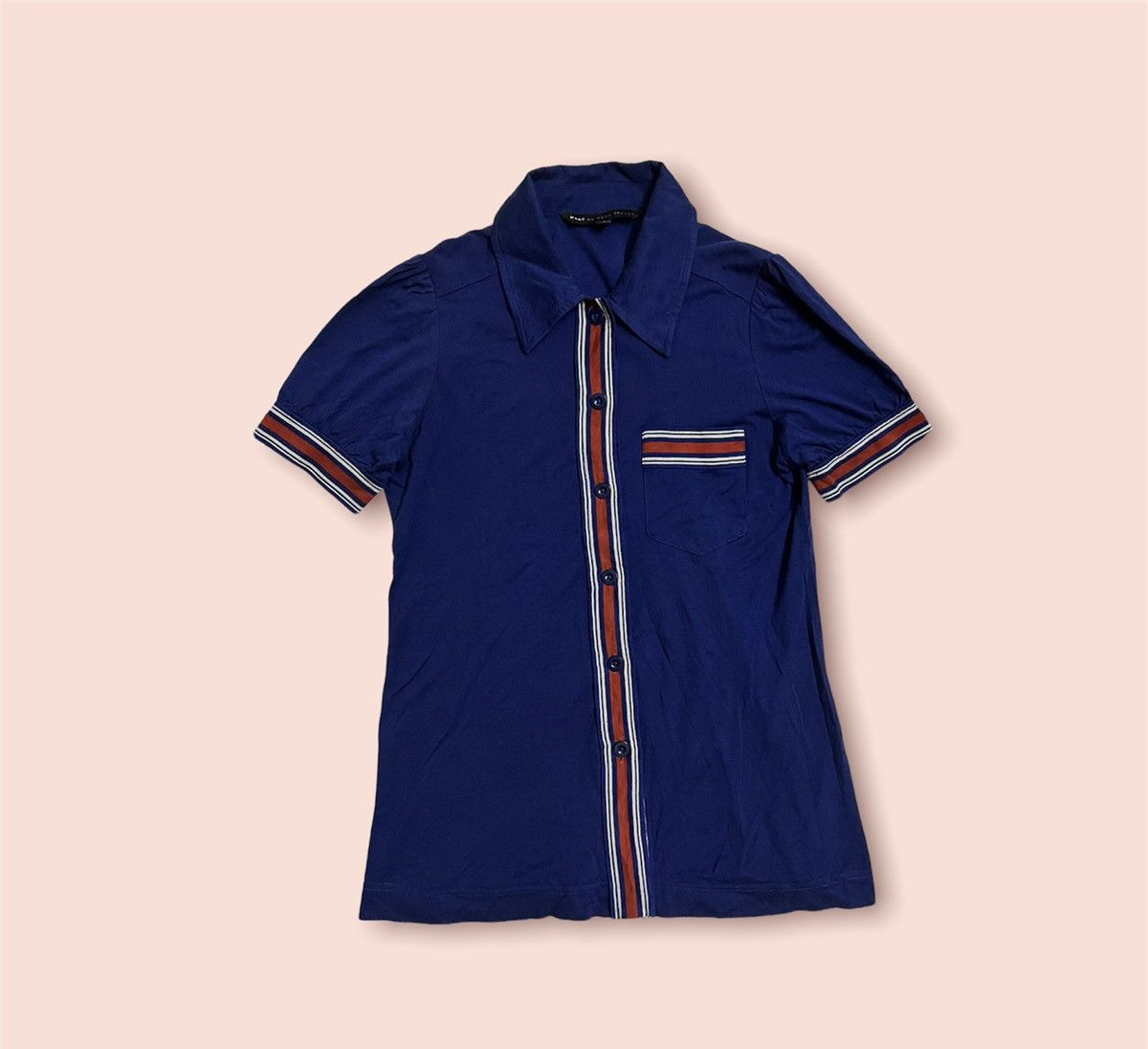 Designer × Marc Jacobs × Marc by Marc Jacobs 70s STYLE MARC BY MARC JACOBS BUTTON UP SHIRT Size S / US 4 / IT 40 - 1 Thumbnail