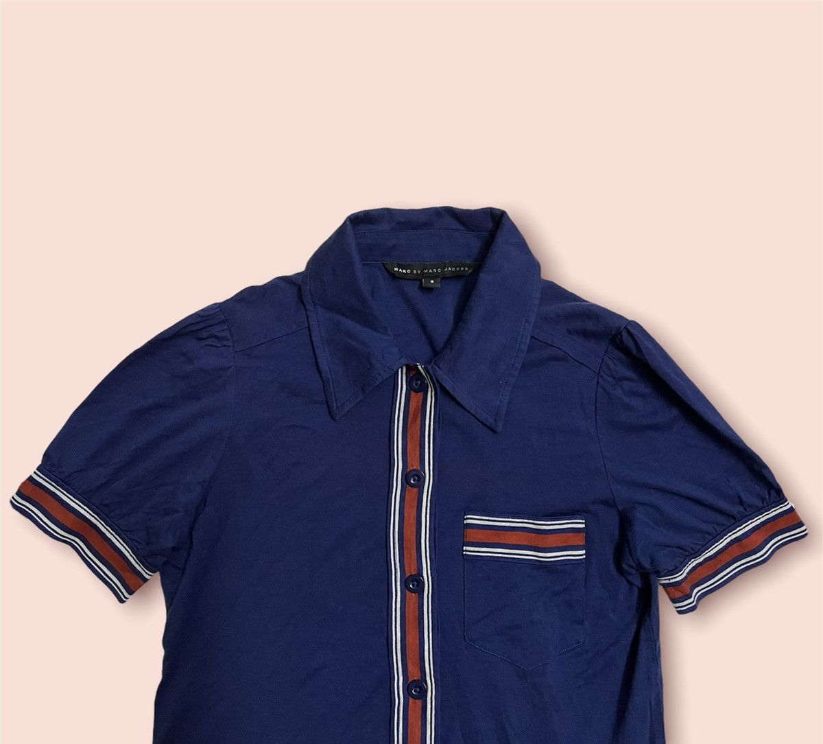 Designer × Marc Jacobs × Marc by Marc Jacobs 70s STYLE MARC BY MARC JACOBS BUTTON UP SHIRT Size S / US 4 / IT 40 - 2 Thumbnail