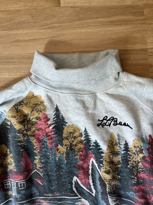 T-shirt Graphique L.L. Bean X Todd Snyder - Homme Taille M - Ivoire - Bateaux Canard