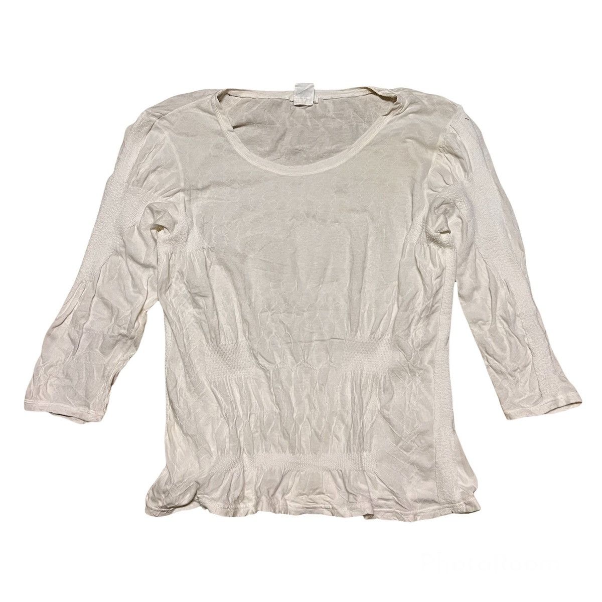 Issey Miyake Japanese Brand Plantation Long Sleeve Shirt Size US M / EU 48-50 / 2 - 1 Thumbnail