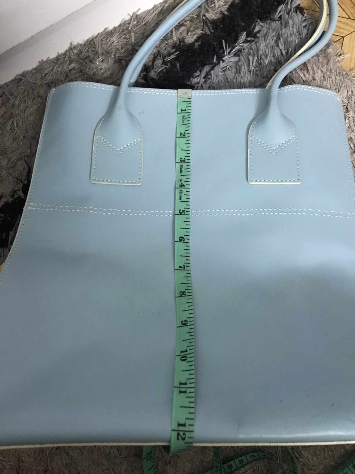 Leather Issey miyake im product hand bag leather Size ONE SIZE - 8 Thumbnail
