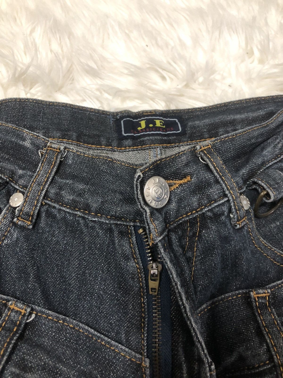 Japanese Brand × Seditionaries Japanese double waist denim punk/seditionaries skull ☠️ Size US 32 / EU 48 - 8 Thumbnail