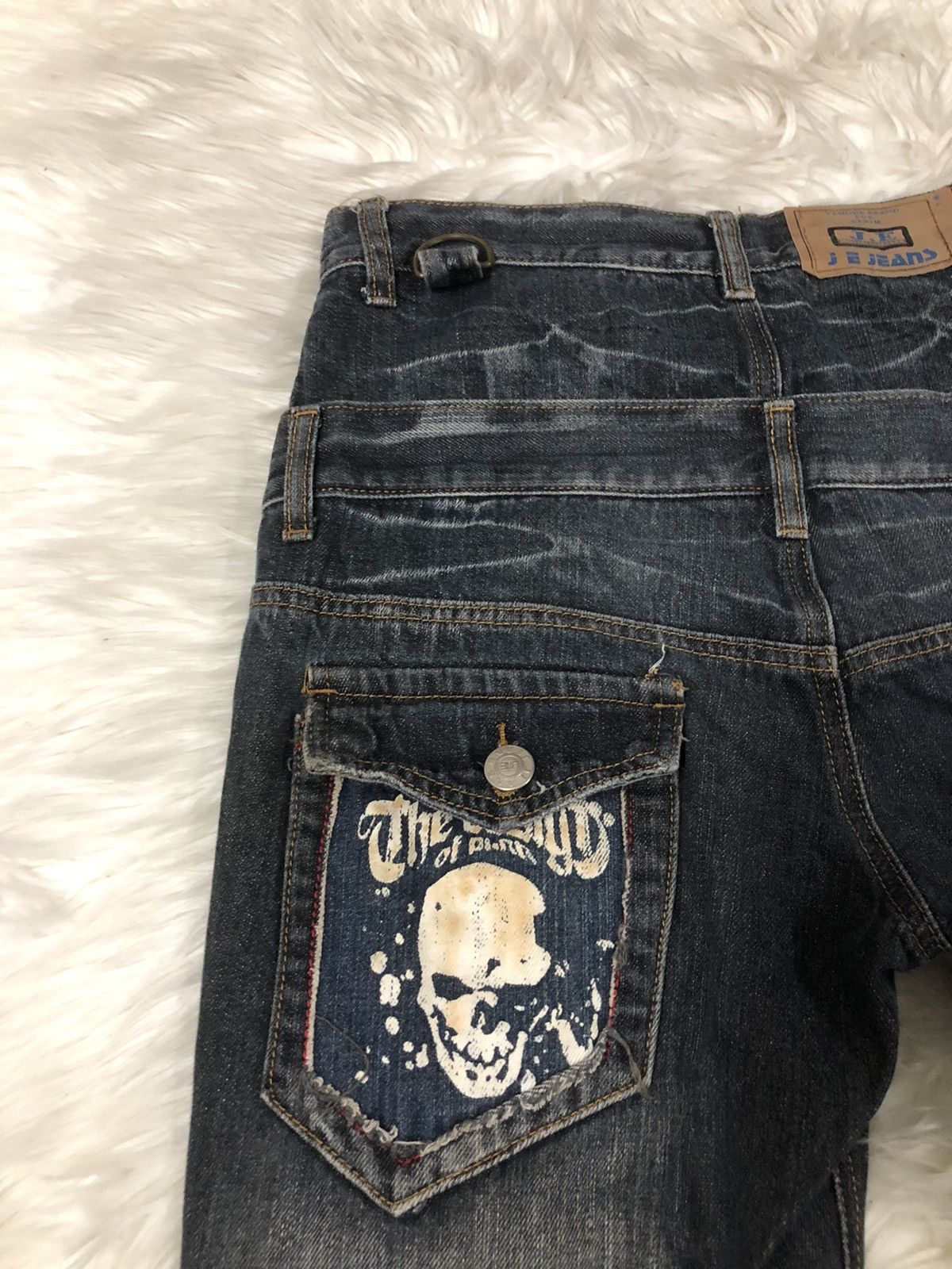Japanese Brand × Seditionaries Japanese double waist denim punk/seditionaries skull ☠️ Size US 32 / EU 48 - 13 Thumbnail