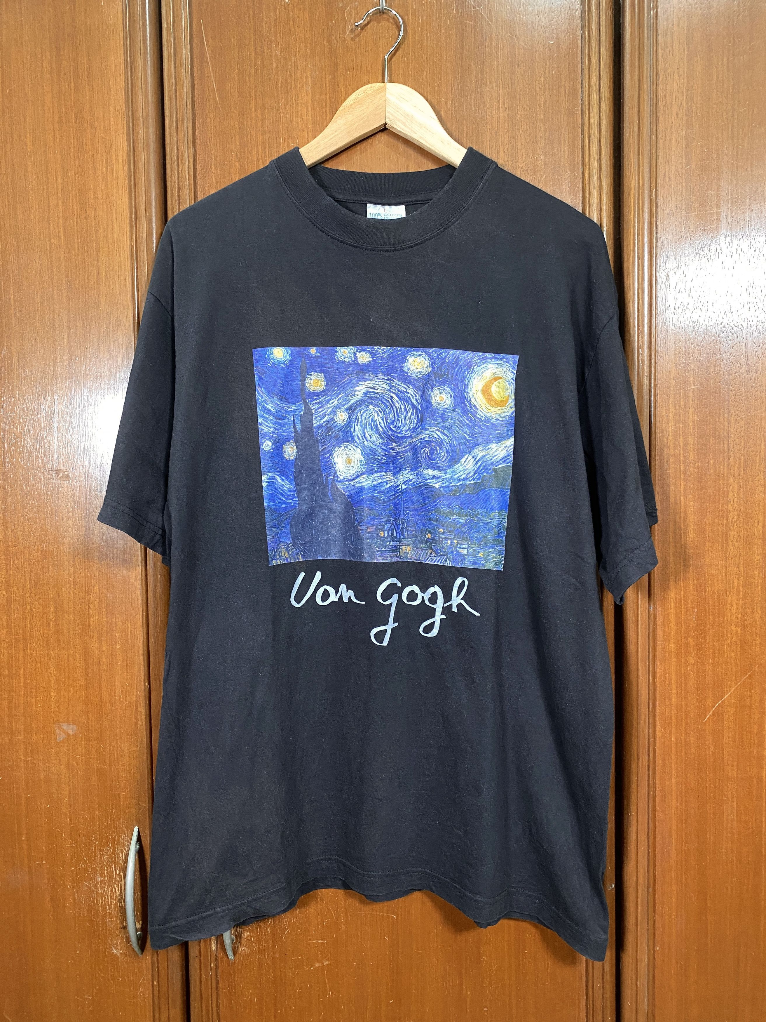 Vintage Vintage Van Gogh Art Tee Size US XL / EU 56 / 4 - 1 Thumbnail