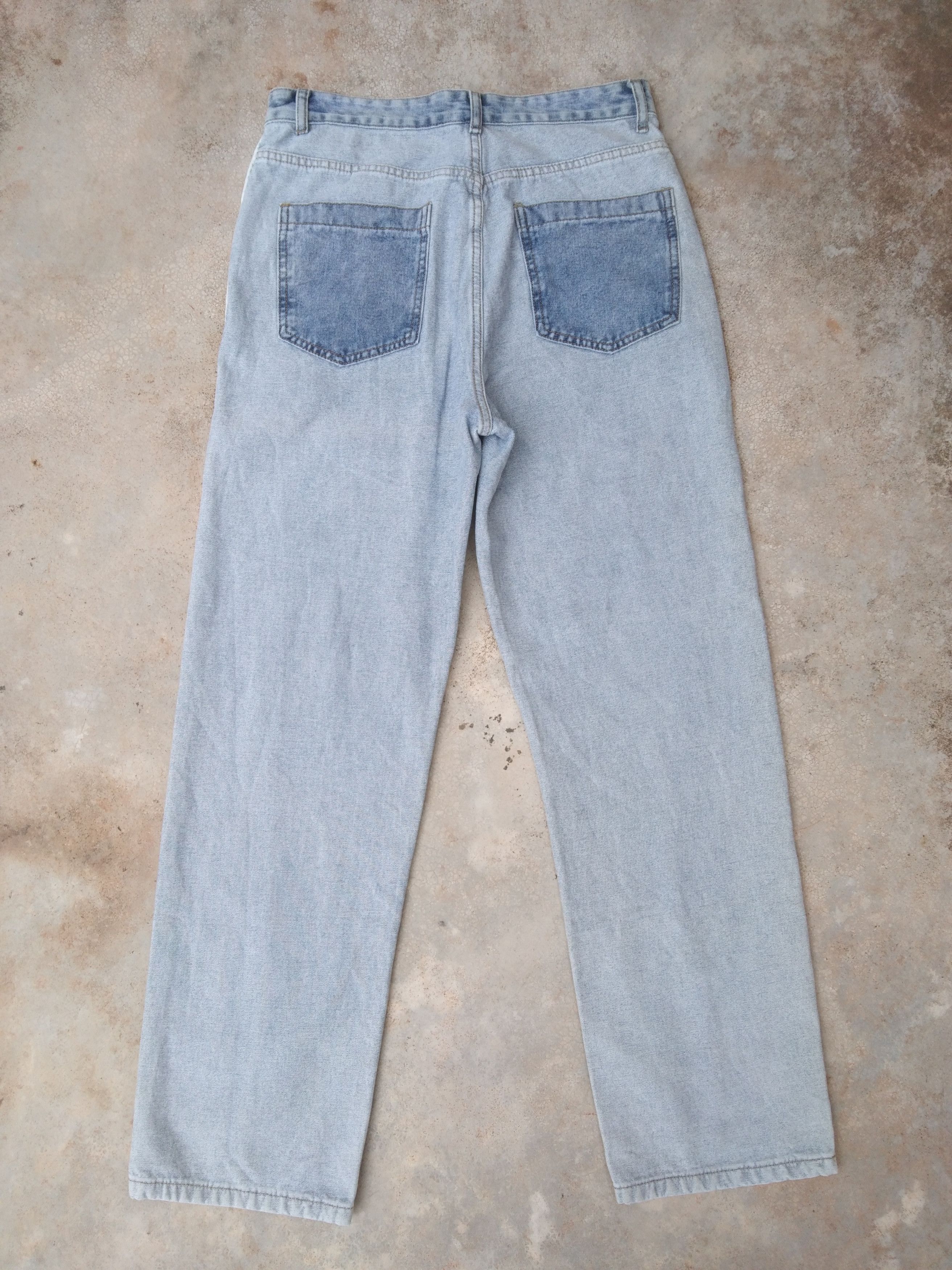 Japanese Brand Japanese Street Fashion Inside Out Retro Punk Jeans 30x30 Size US 30 / EU 46 - 2 Thumbnail