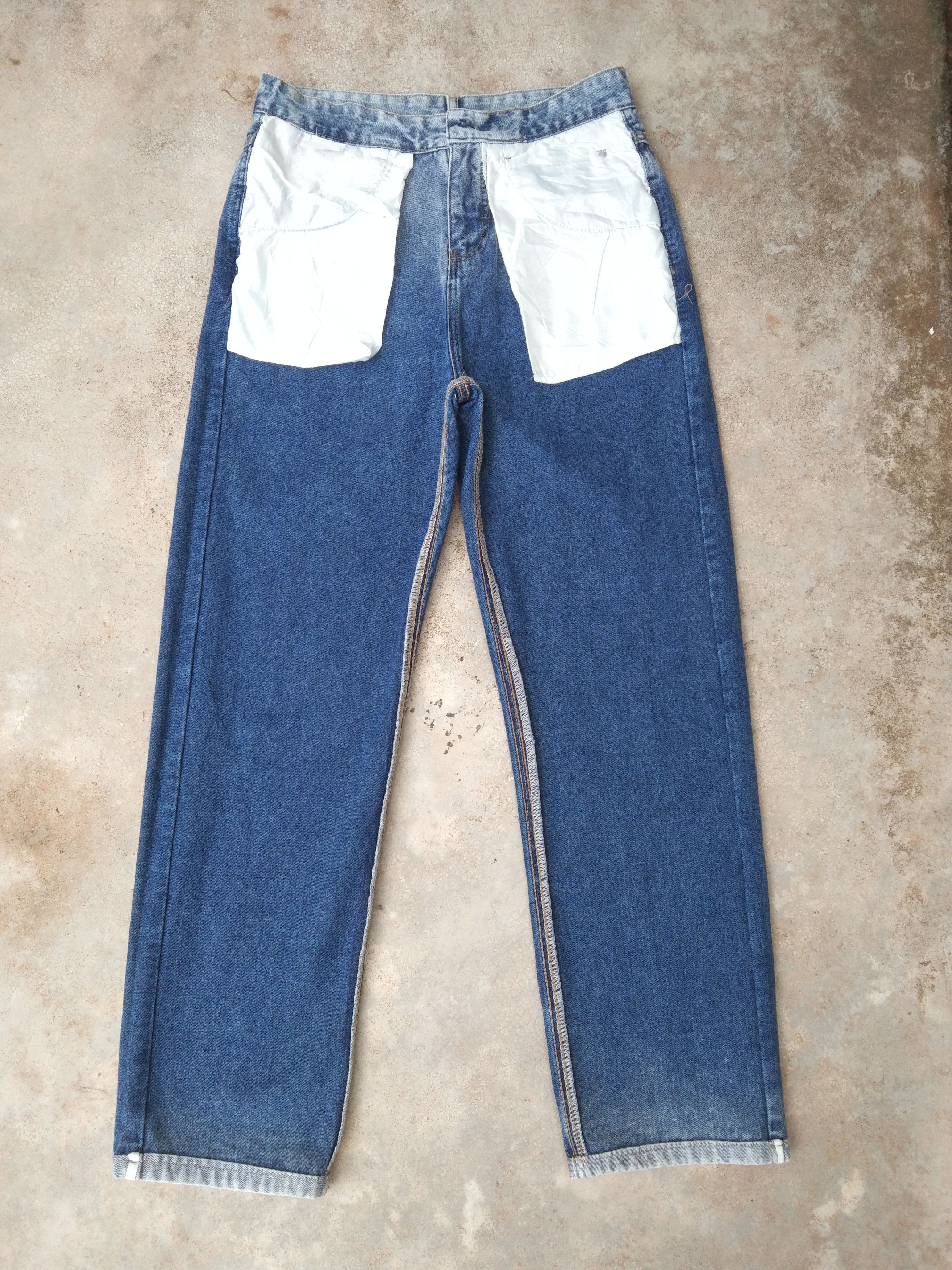 Japanese Brand Japanese Street Fashion Inside Out Retro Punk Jeans 30x30 Size US 30 / EU 46 - 8 Thumbnail