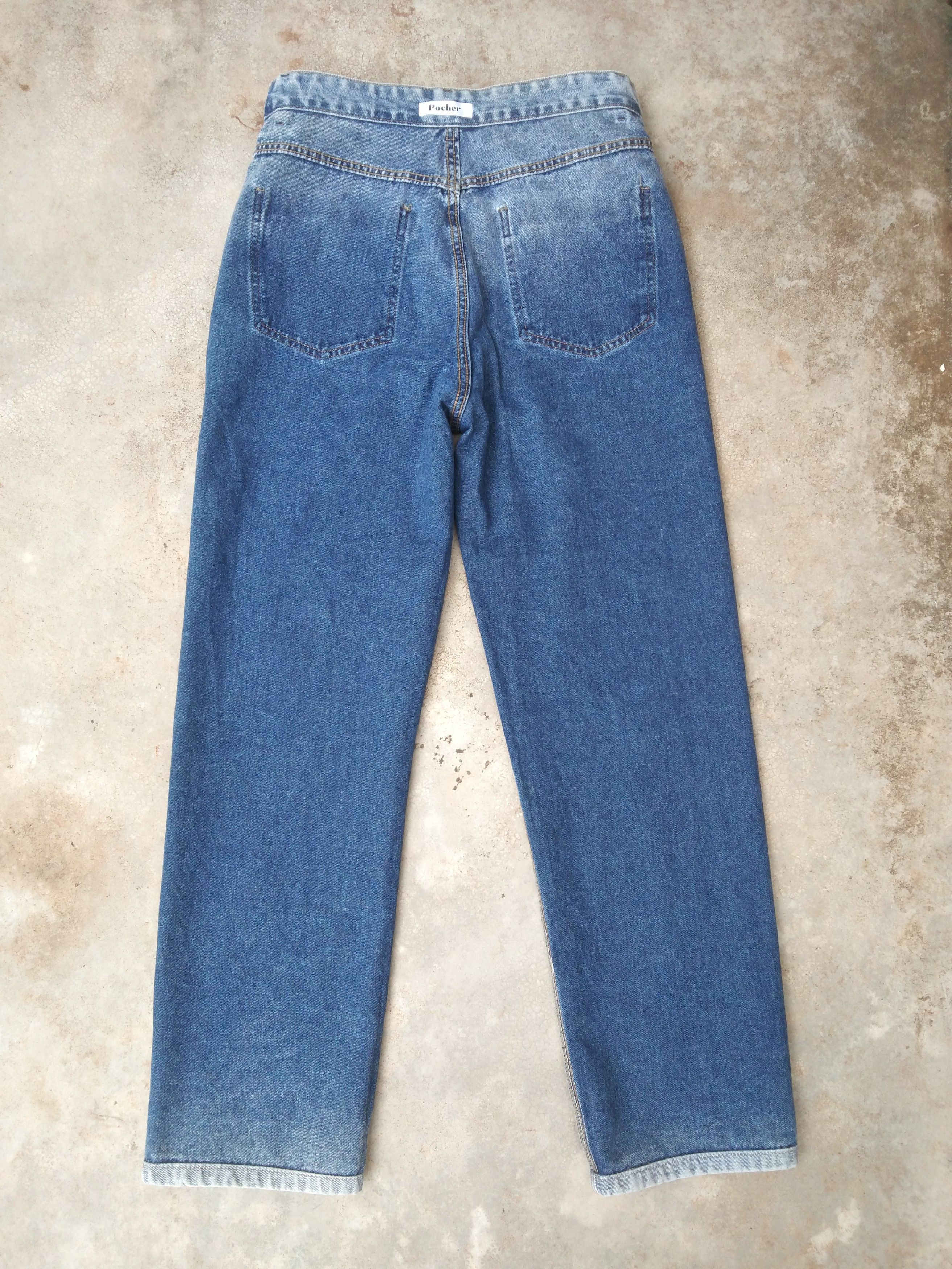 Japanese Brand Japanese Street Fashion Inside Out Retro Punk Jeans 30x30 Size US 30 / EU 46 - 7 Thumbnail