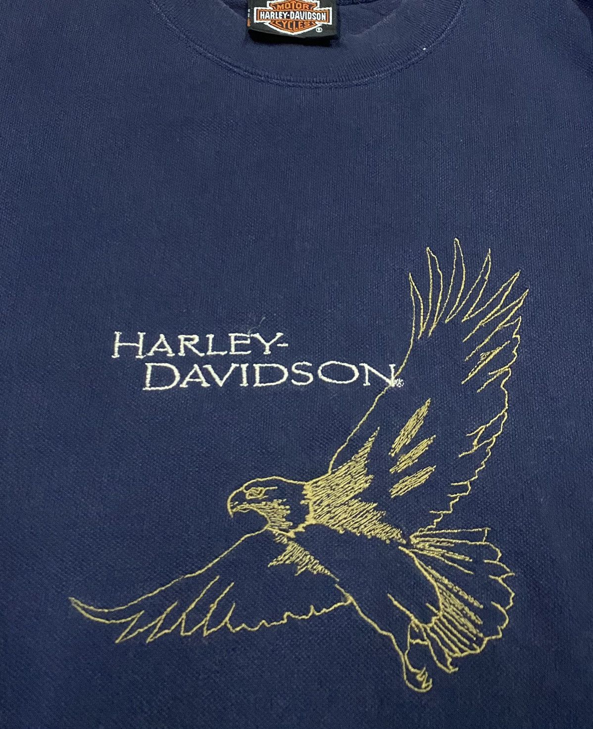 Harley Davidson × Vintage HARLEY-DAVIDSON Shirt Rare Design Size US M / EU 48-50 / 2 - 4 Thumbnail