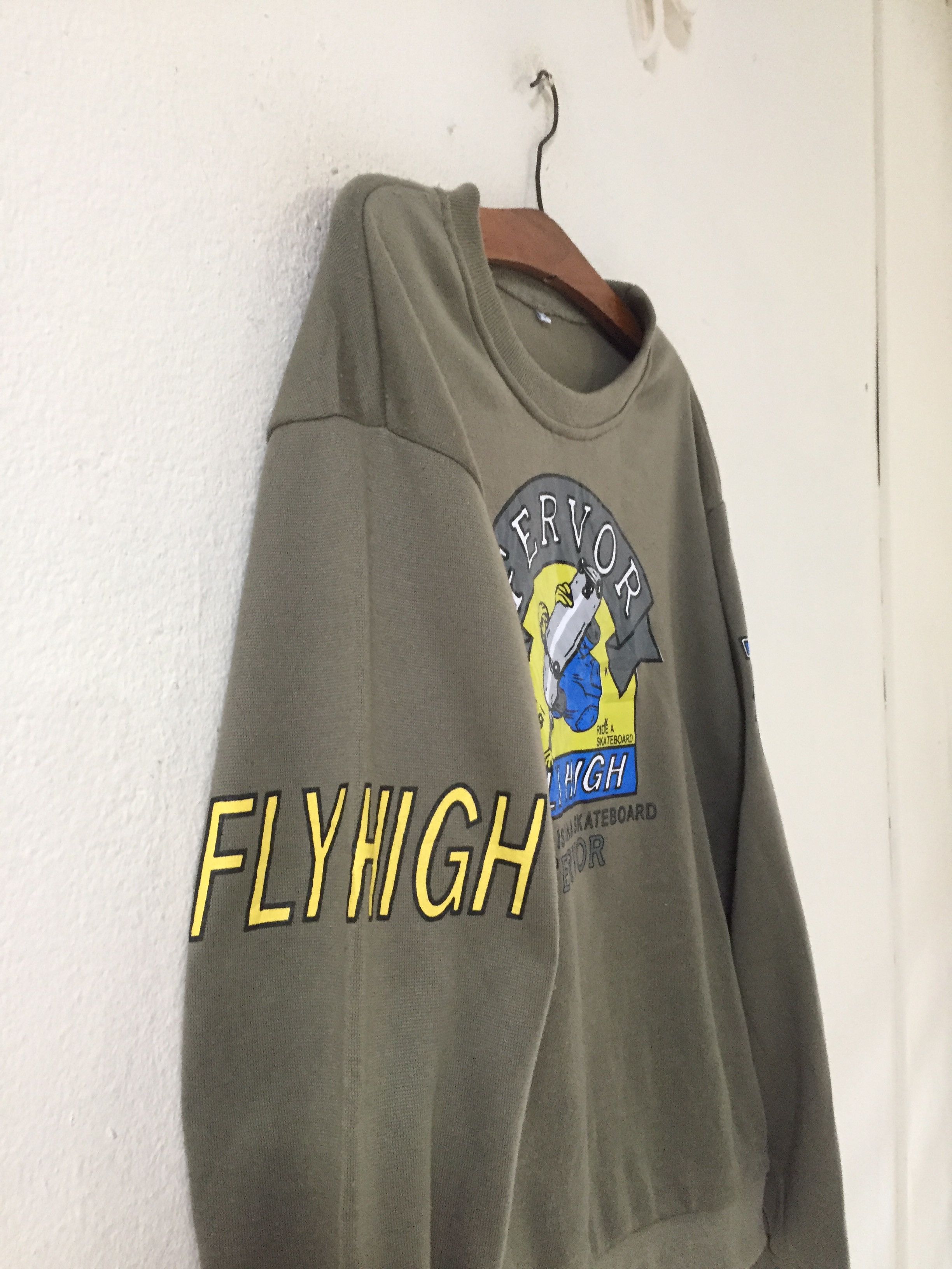 Other Fervor Fly High Skateboard Sweatshirt Size US L / EU 52-54 / 3 - 6 Thumbnail