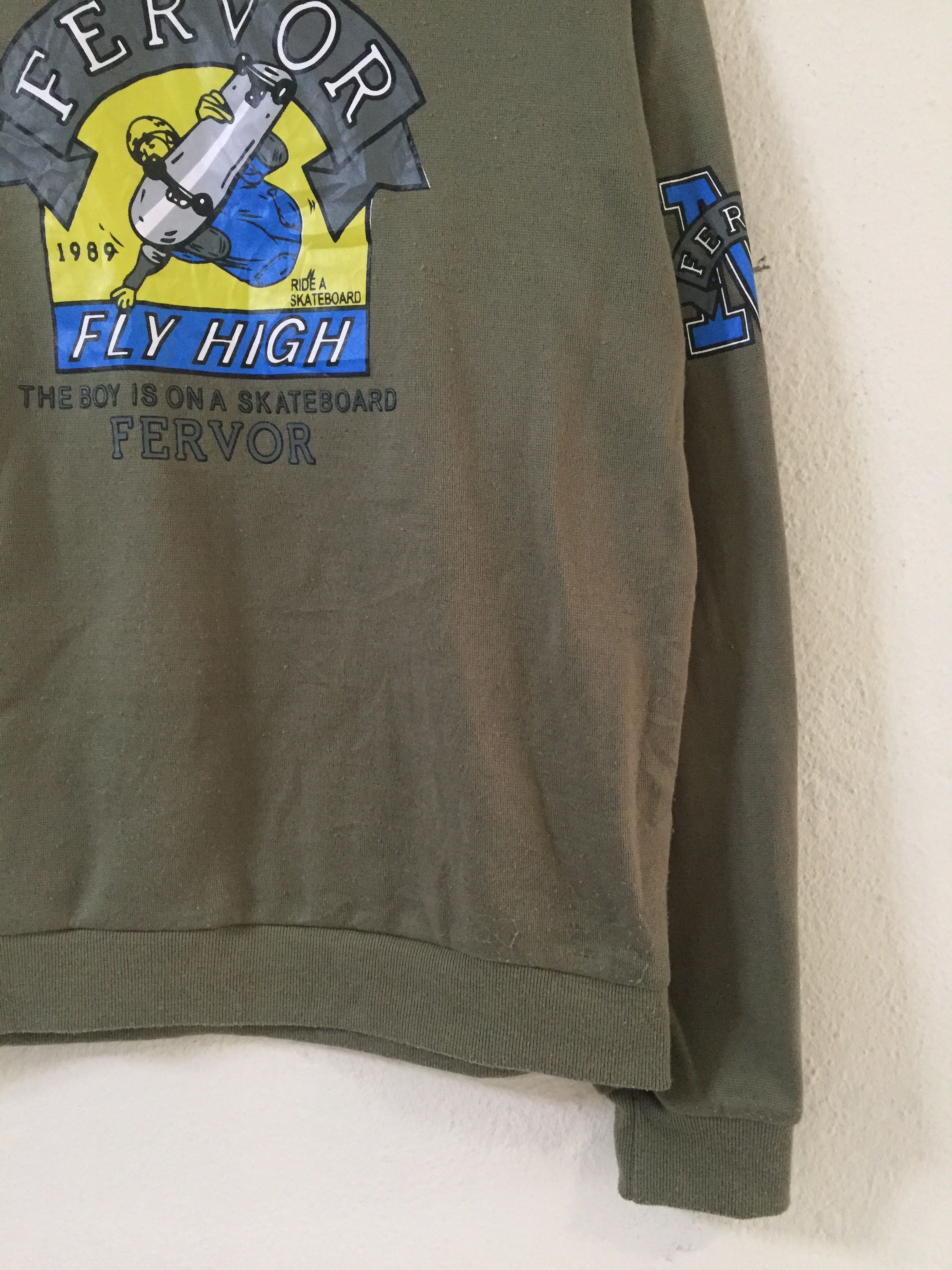 Other Fervor Fly High Skateboard Sweatshirt Size US L / EU 52-54 / 3 - 2 Thumbnail