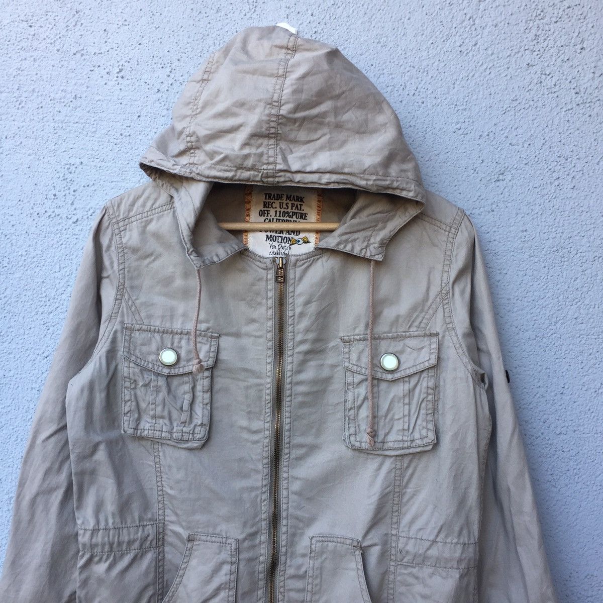 Japanese Brand Vintage Von Dutch Multi-pocket Parka Hoodie Size US M / EU 48-50 / 2 - 2 Thumbnail