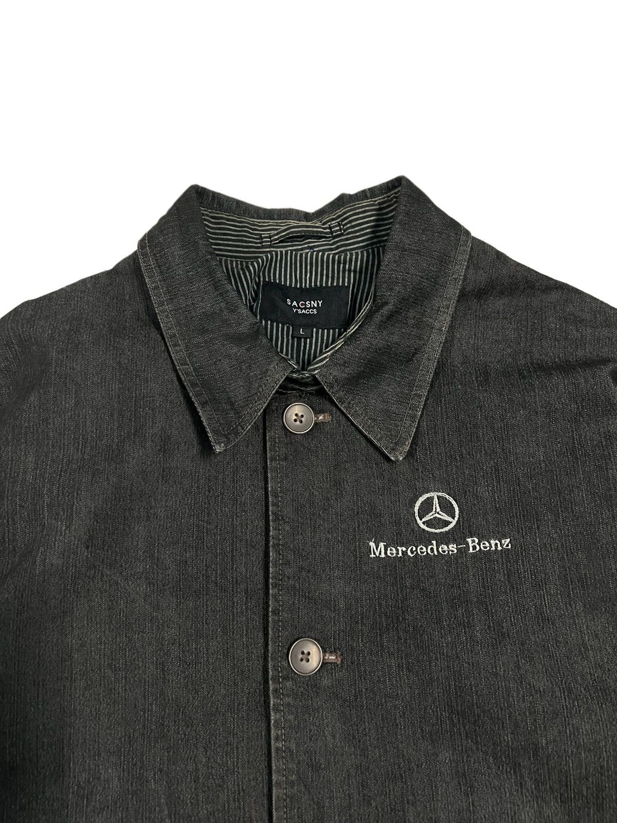 Mercedes-Benz × Yohji Yamamoto Rare💥 Vintage Yohji Yamamoto Y’Saccs x Mercedes Benz Jacket Size US L / EU 52-54 / 3 - 2 Thumbnail