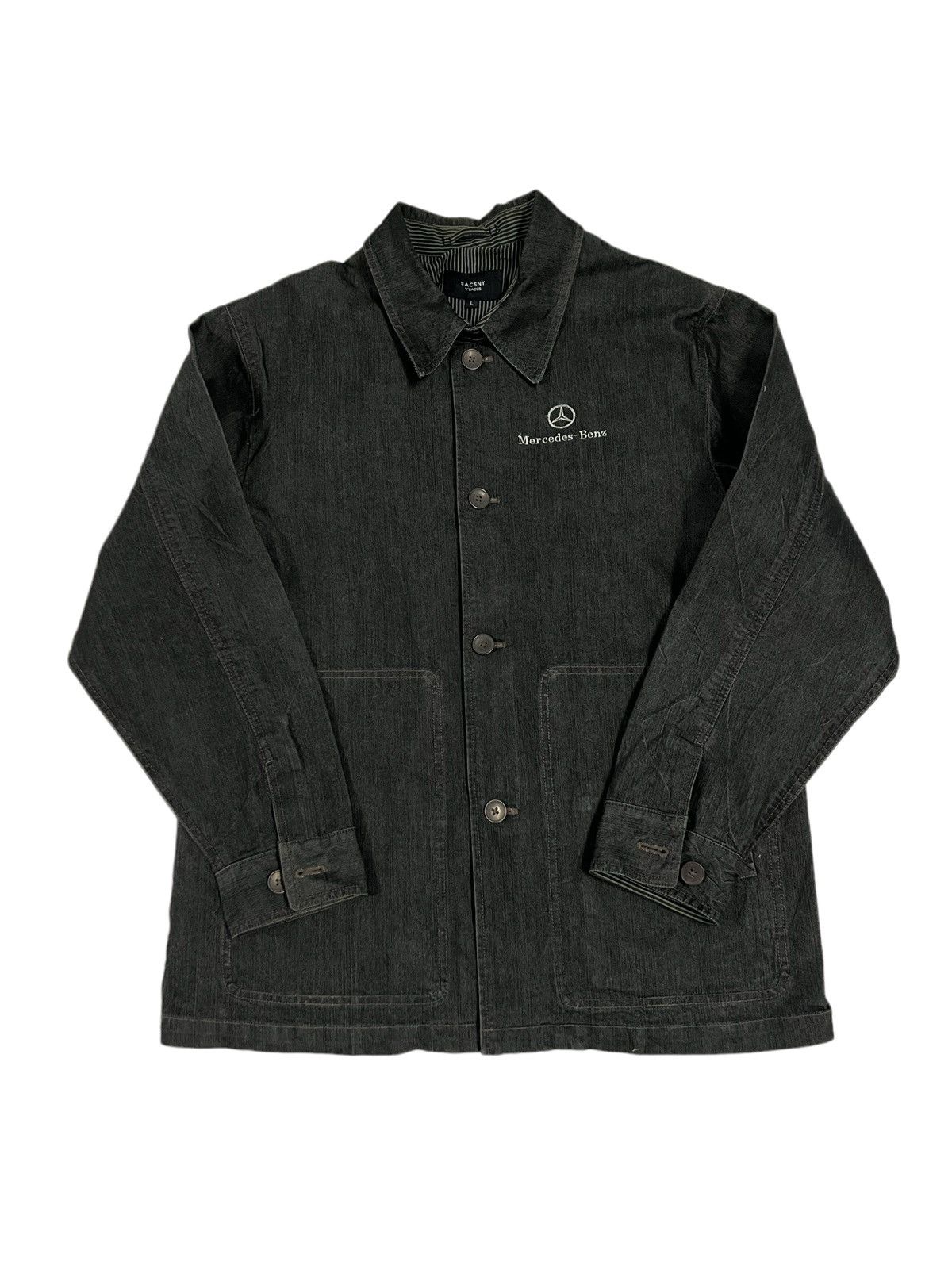Mercedes-Benz × Yohji Yamamoto Rare💥 Vintage Yohji Yamamoto Y’Saccs x Mercedes Benz Jacket Size US L / EU 52-54 / 3 - 3 Thumbnail