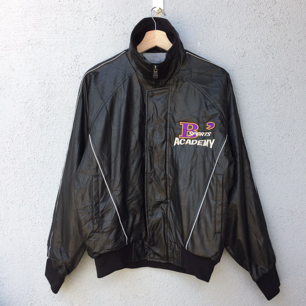 Japanese Brand Vintage Zett Baseball Gear Embroidery Yamada Varsity Jacket Size US L / EU 52-54 / 3 - 1 Thumbnail