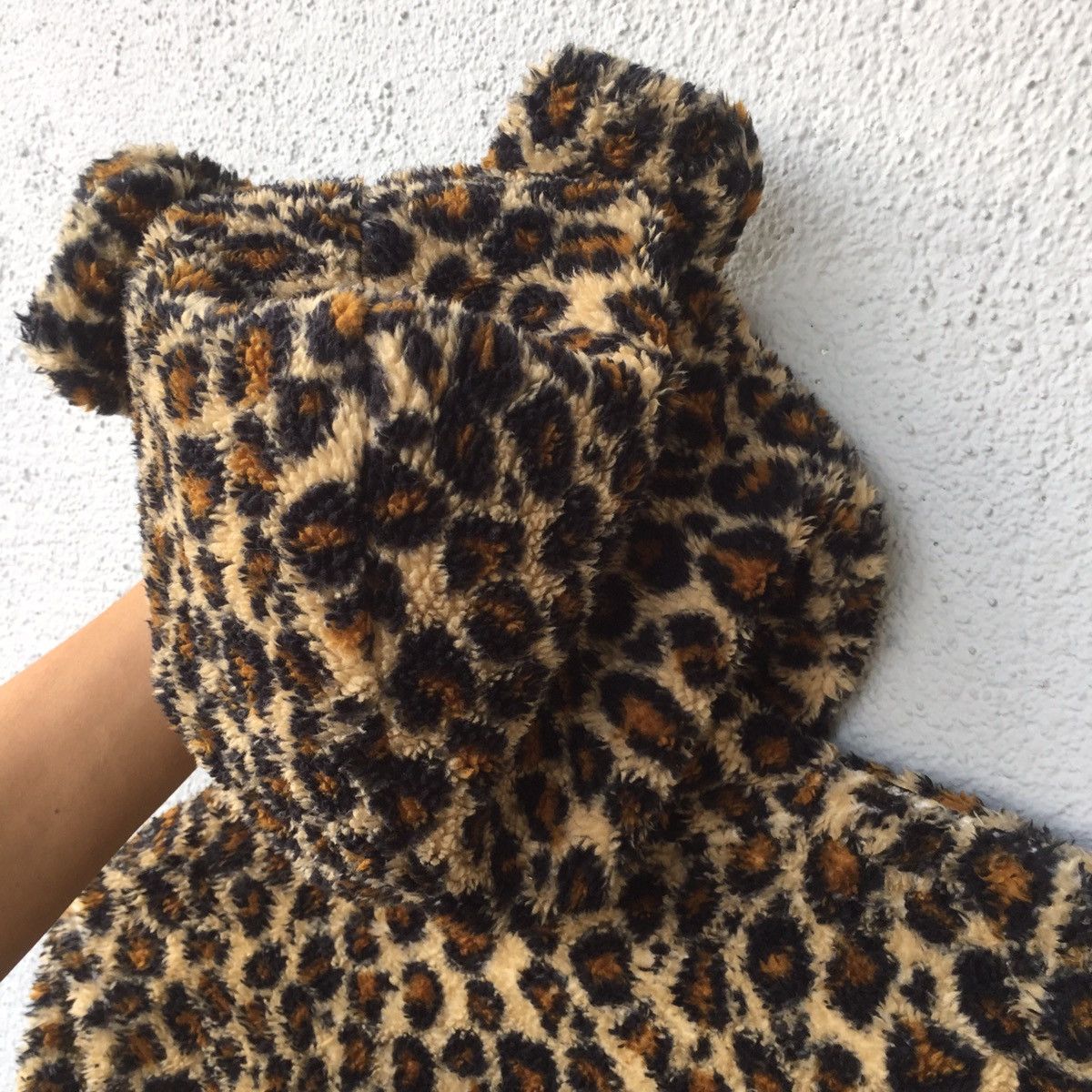 Japanese Brand × Vintage Vintage Sirmione Leopard Design Zipper Fleece Sweater Size US S / EU 44-46 / 1 - 9 Thumbnail