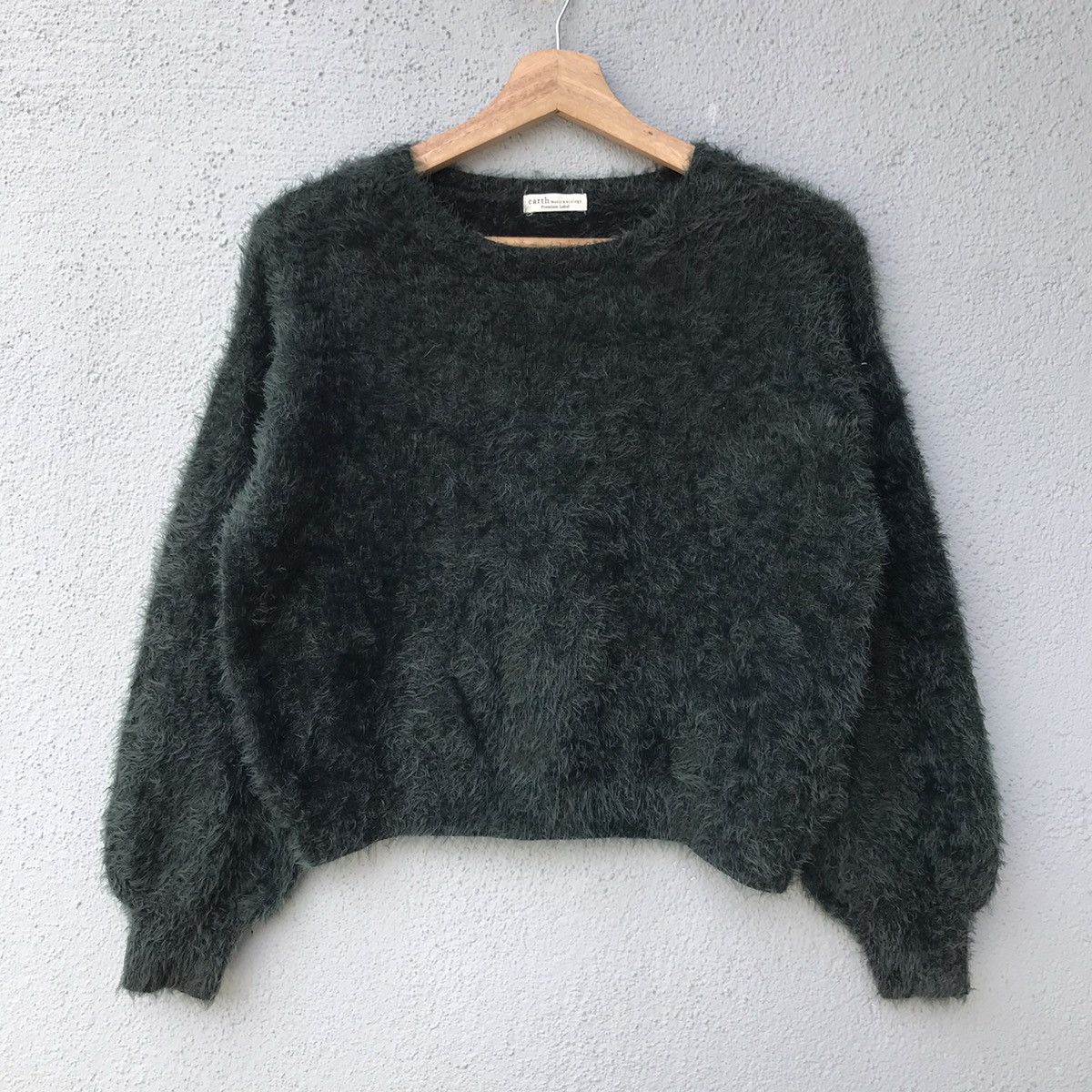 Aran Isles Knitwear Vintage Japanese Brand Shaggy Fur Mohair Sweater Knitwear Size US M / EU 48-50 / 2 - 1 Thumbnail