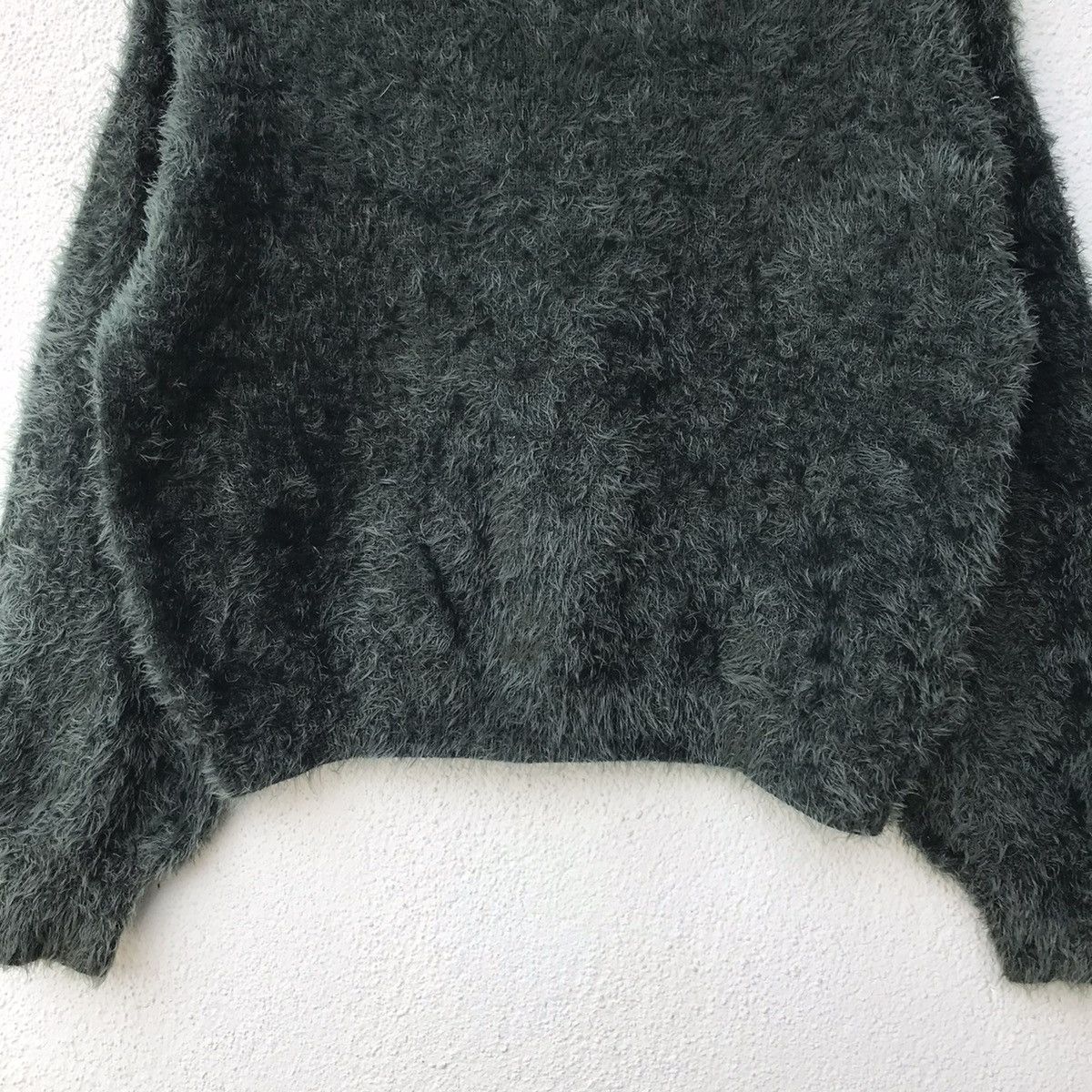 Aran Isles Knitwear Vintage Japanese Brand Shaggy Fur Mohair Sweater Knitwear Size US M / EU 48-50 / 2 - 3 Thumbnail