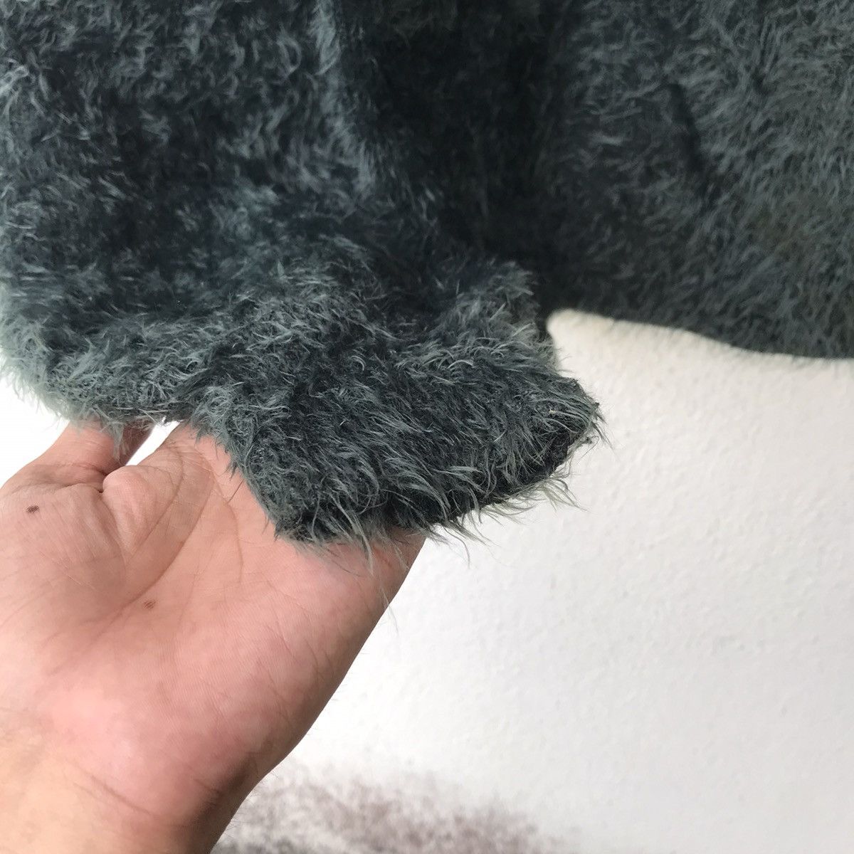 Aran Isles Knitwear Vintage Japanese Brand Shaggy Fur Mohair Sweater Knitwear Size US M / EU 48-50 / 2 - 6 Thumbnail