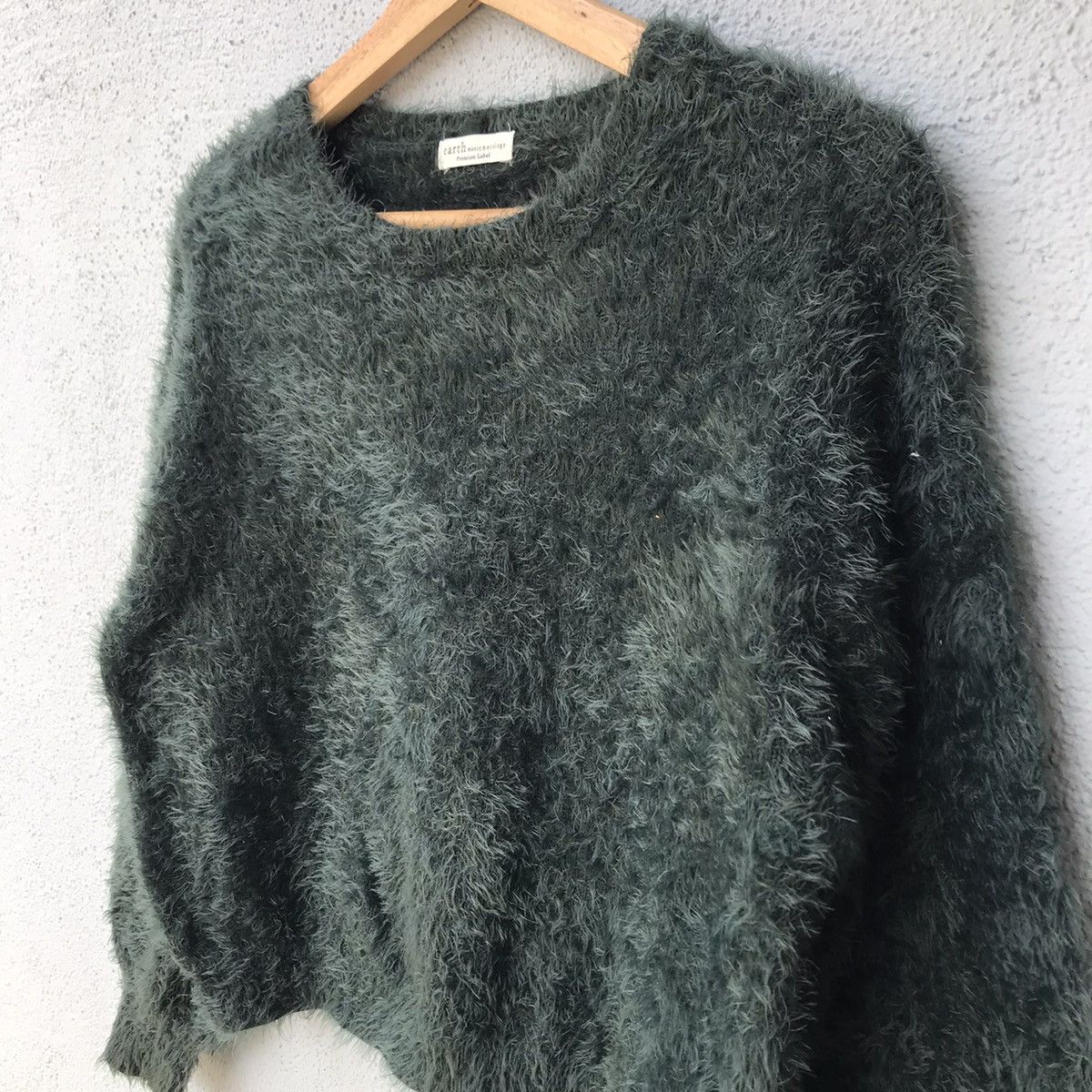 Aran Isles Knitwear Vintage Japanese Brand Shaggy Fur Mohair Sweater Knitwear Size US M / EU 48-50 / 2 - 7 Thumbnail